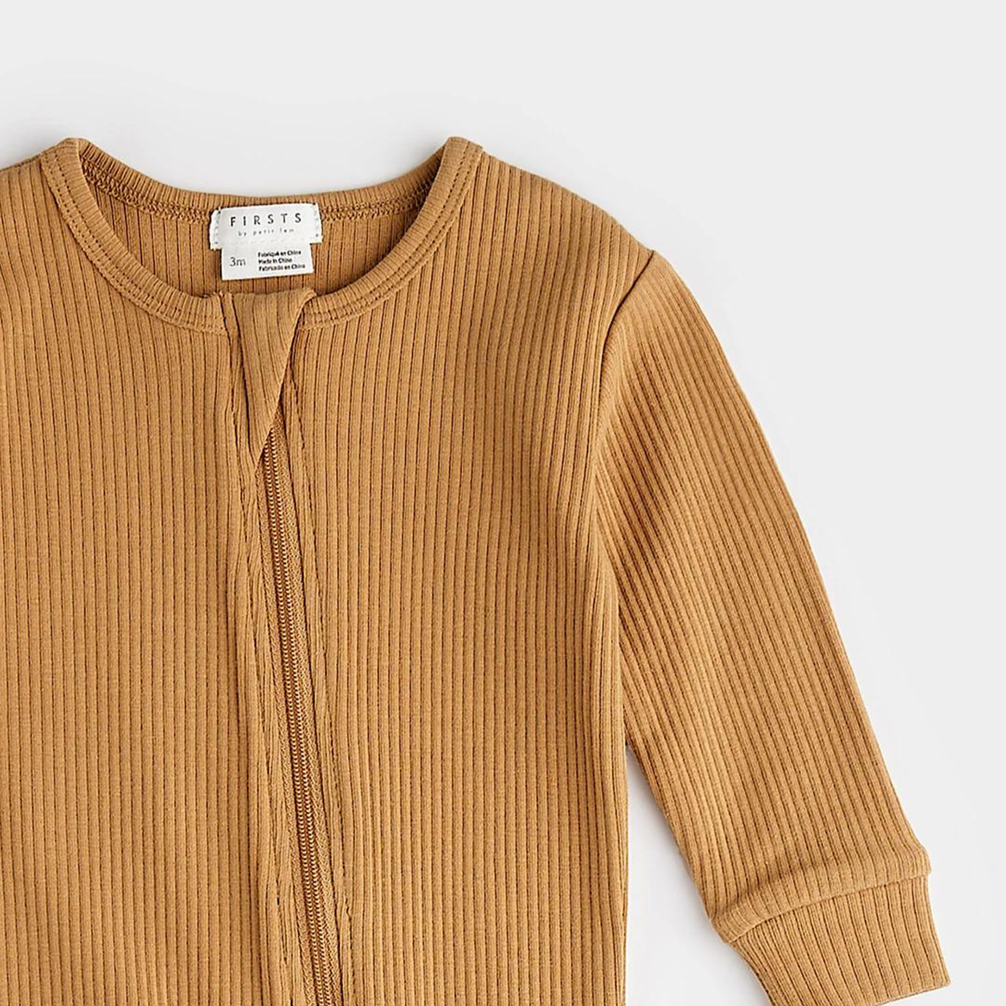 FIRSTS Tan Modal Rib Sleeper