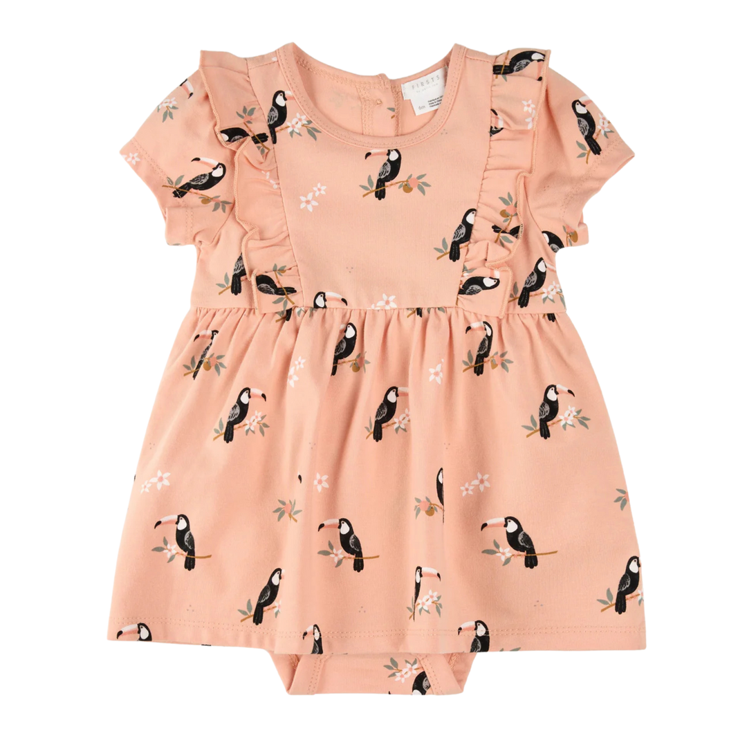 Robe body à imprimé toucan FIRSTS