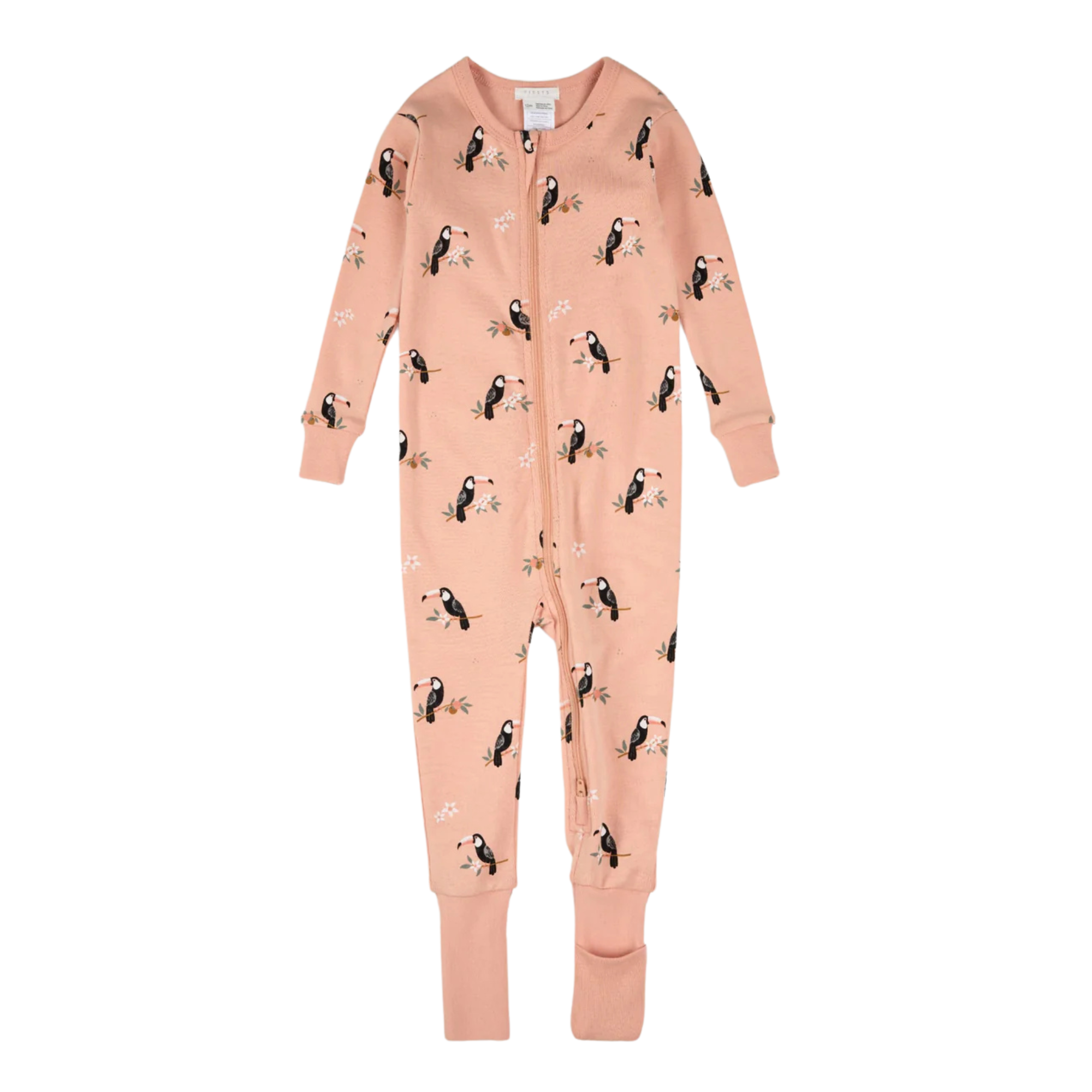 FIRSTS Toucans on Papaya Convertible Sleeper