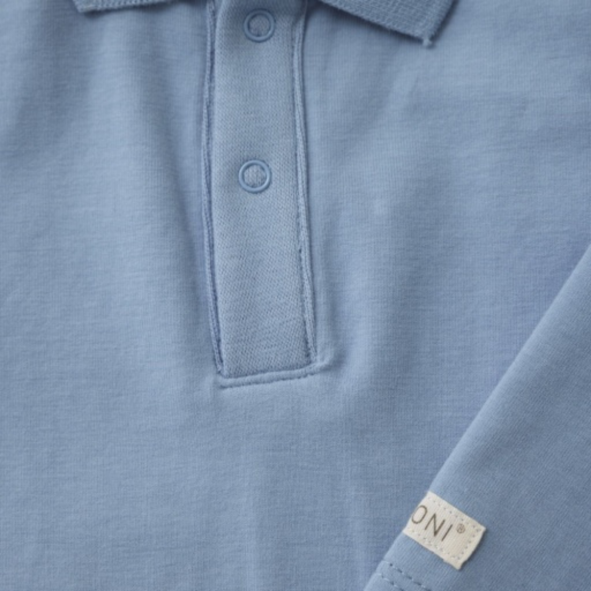 FIXONI Body LS avec col - Délavé par la pluie