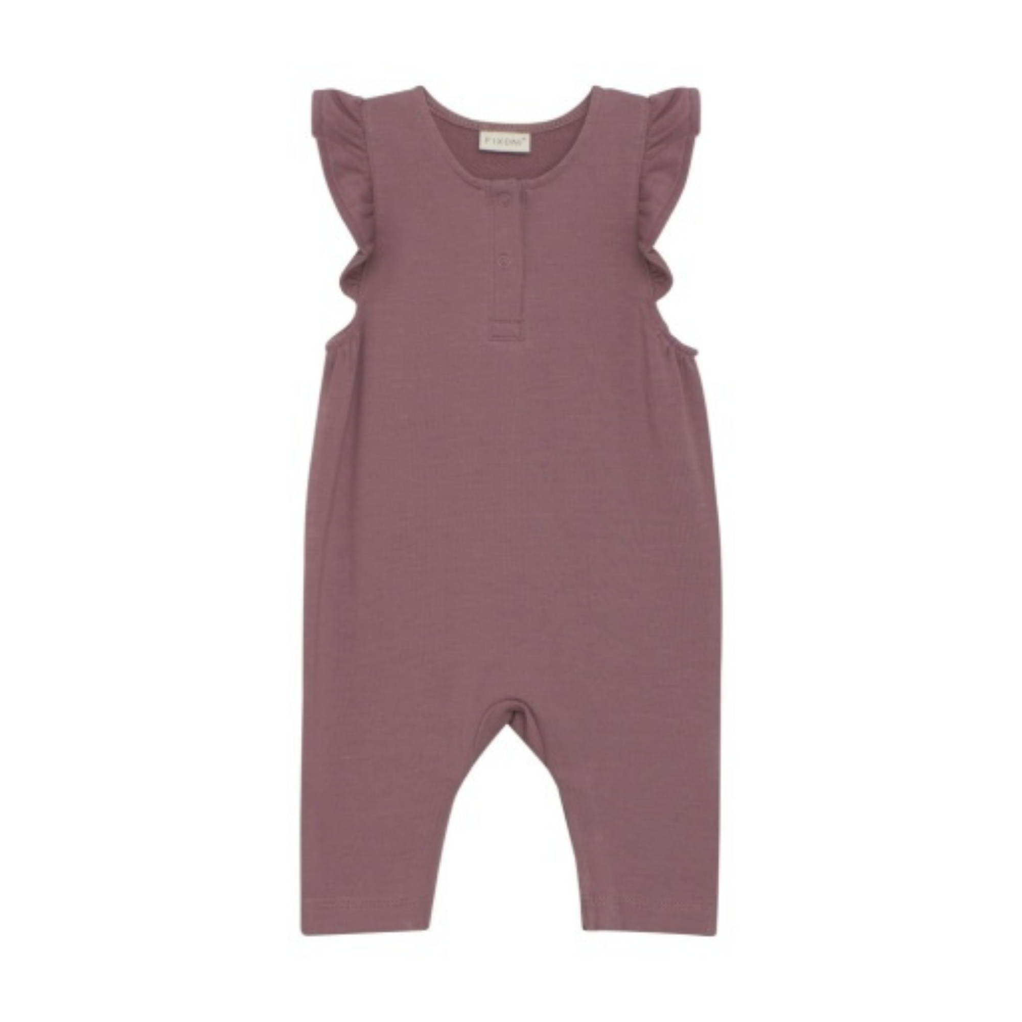 Ensemble body + barboteuse FIXONI - Mauve mélancolique