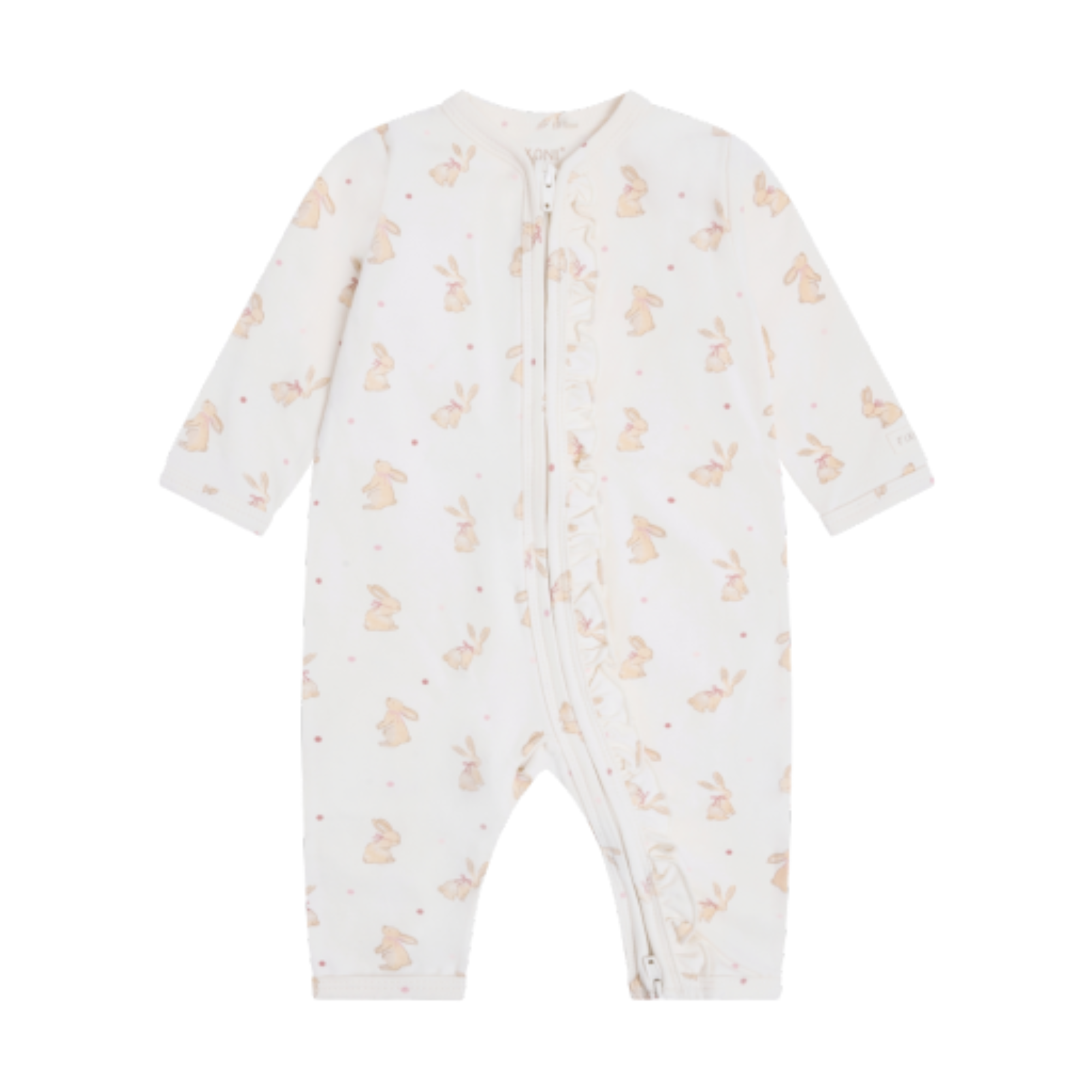 FIXONI Bow Bunny Jumpsuit Pale Lilac