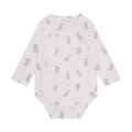 FIXONI Bow Bunny LS Wrap Bodysuit Pale Lilac