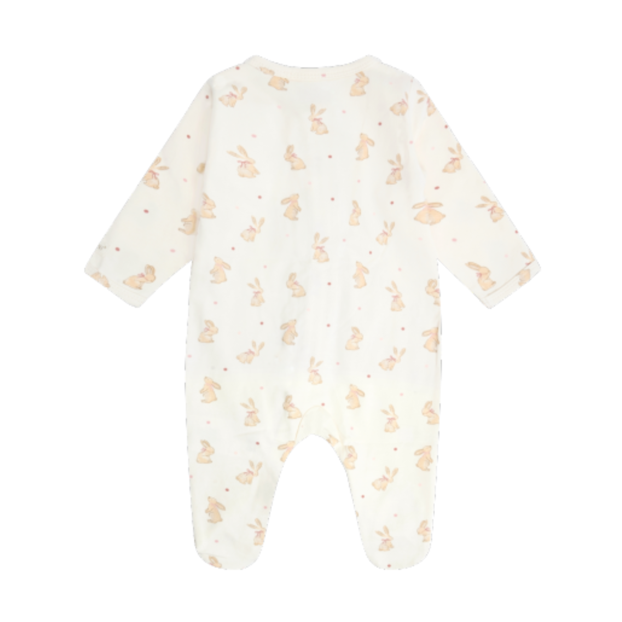 FIXONI Bow Bunny Nightsuit with Feet Pale Lilac