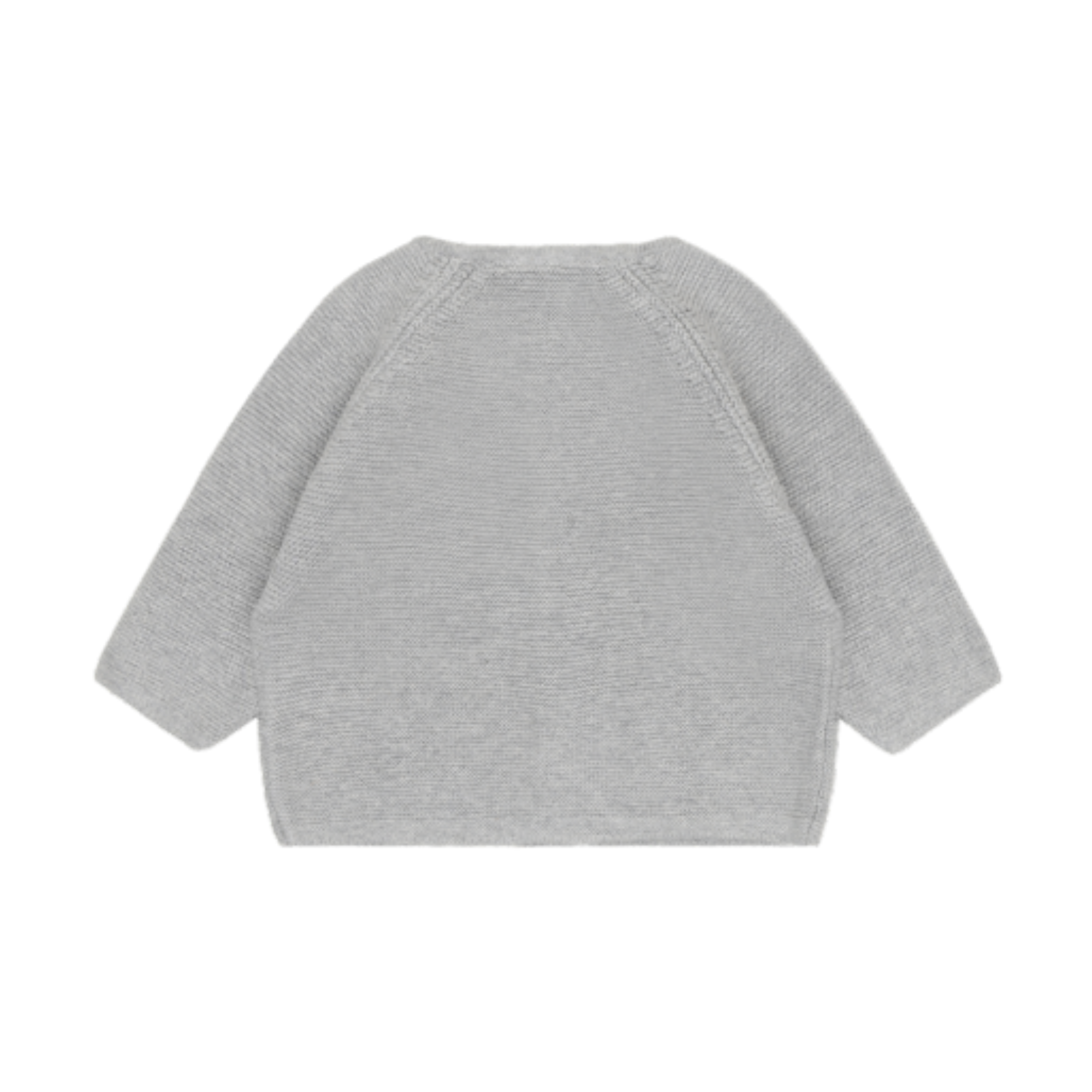 FIXONI Cardigan Knit Flint Gray Melange