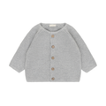 FIXONI Cardigan Knit Flint Gray Melange
