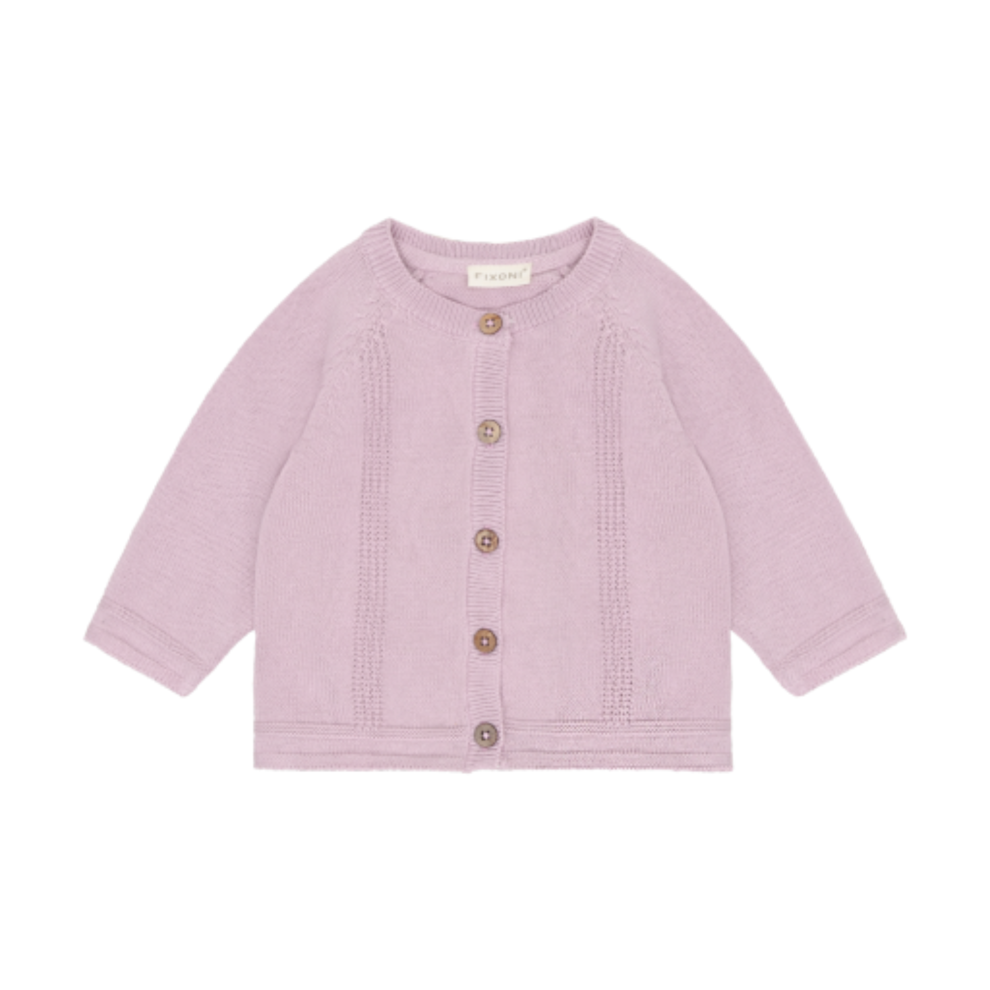 FIXONI Cardigan Knit Keepsake Lilac