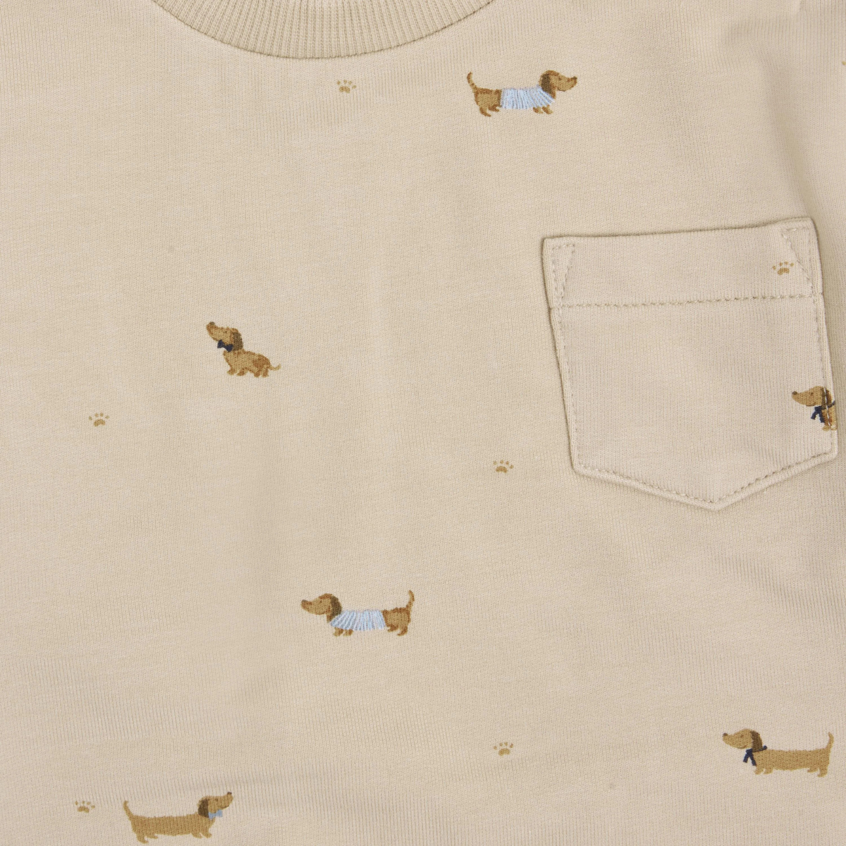 FIXONI Dachshund Sweat Shirt Humus