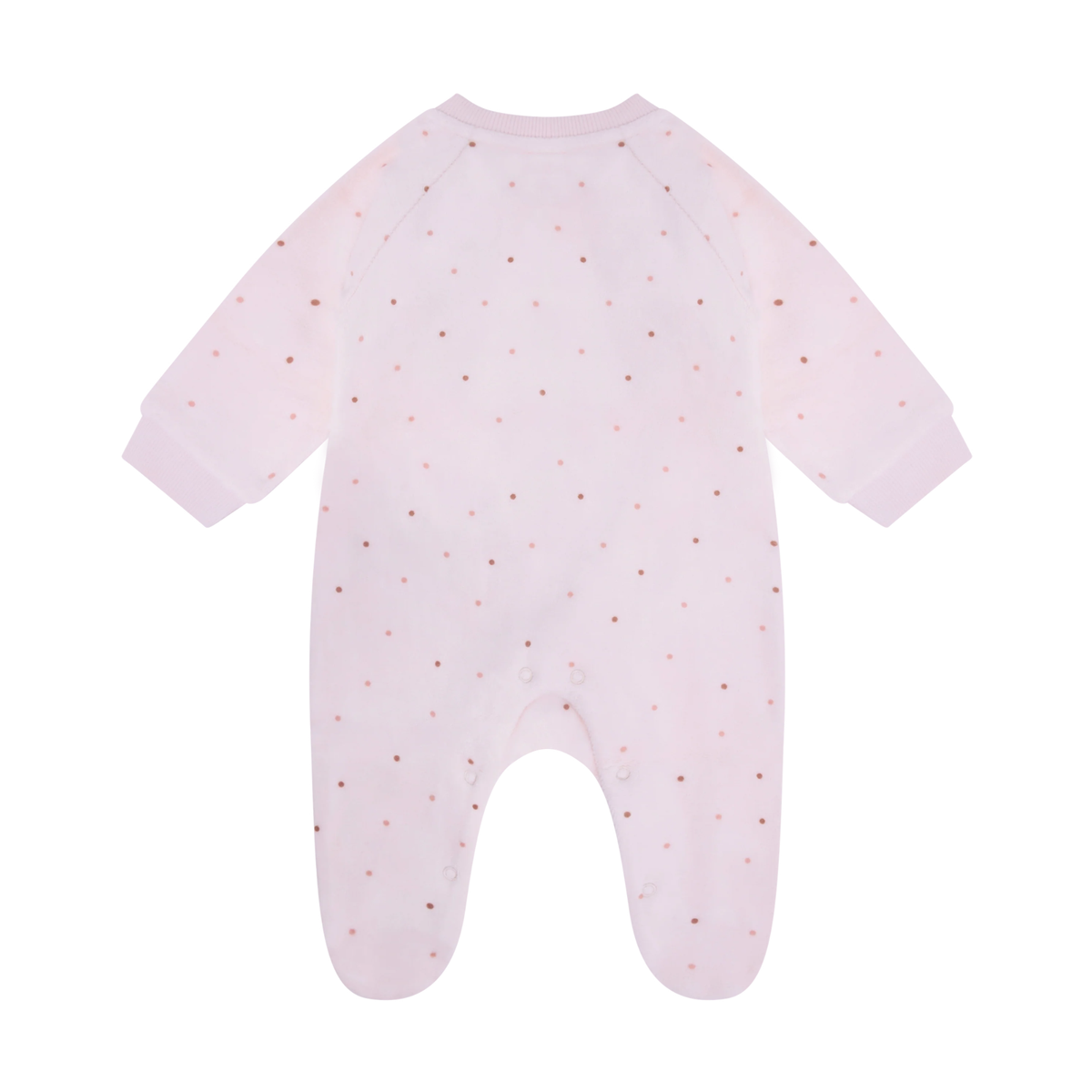 FIXONI Dots LS Romper Velour Pale Lilac