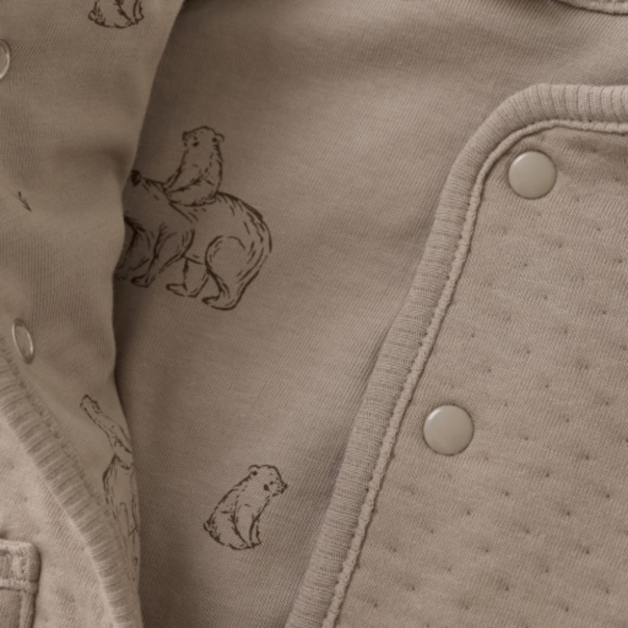 Veste FIXONI Réversible - Moka Meringue