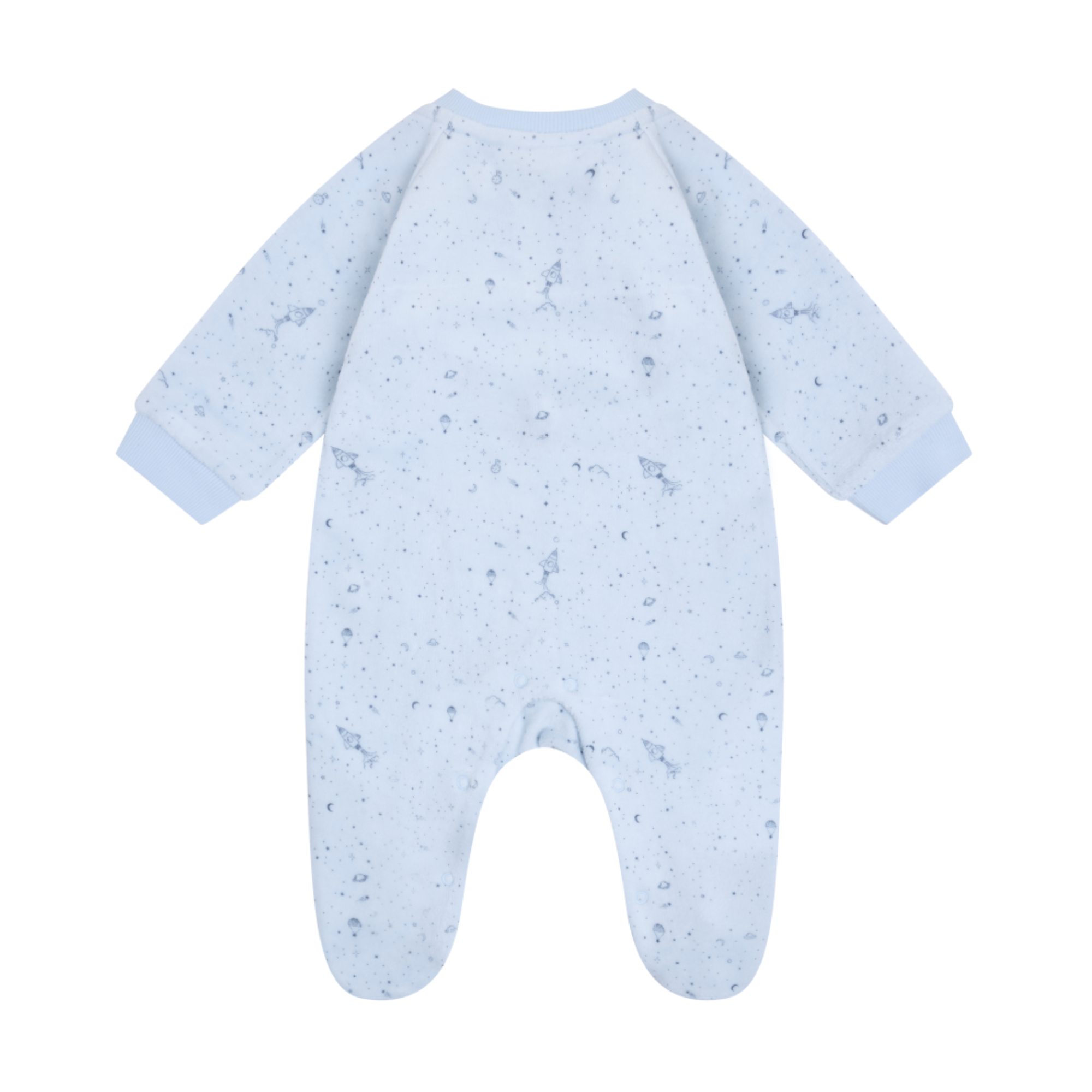 FIXONI Space LS Romper Velour Plein Air