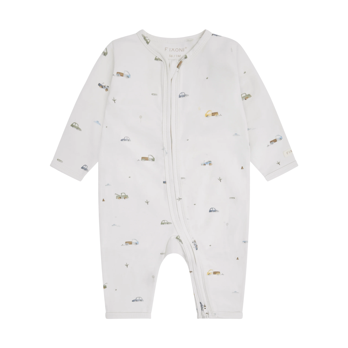 FIXONI Vehicles Jumpsuit Eggnog
