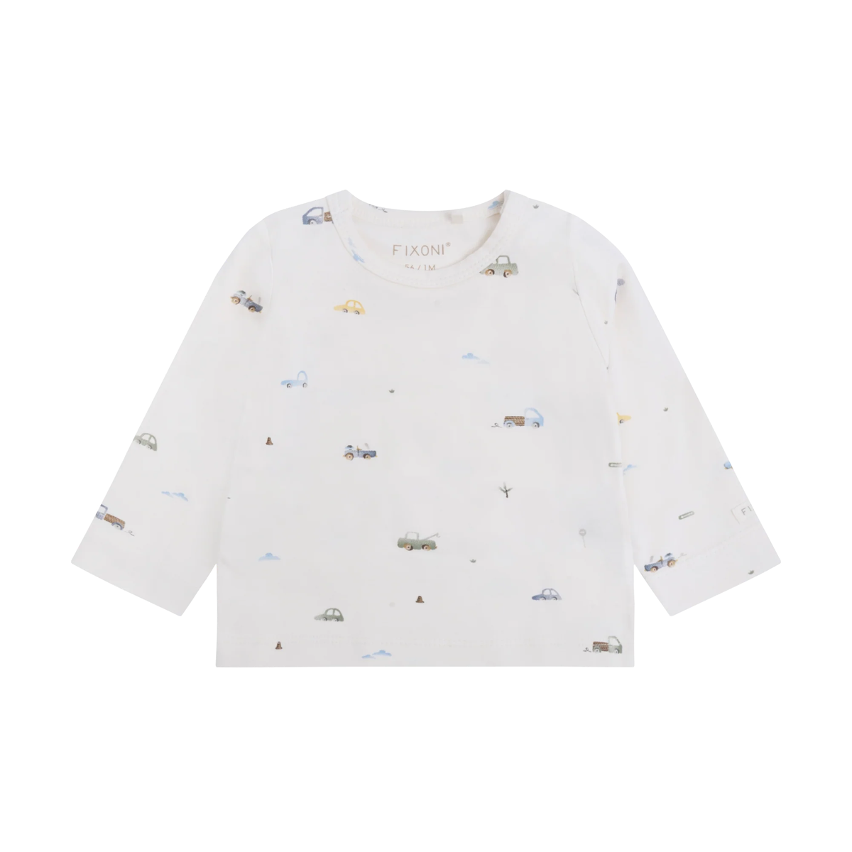 FIXONI Vehicles LS Tshirt Eggnog