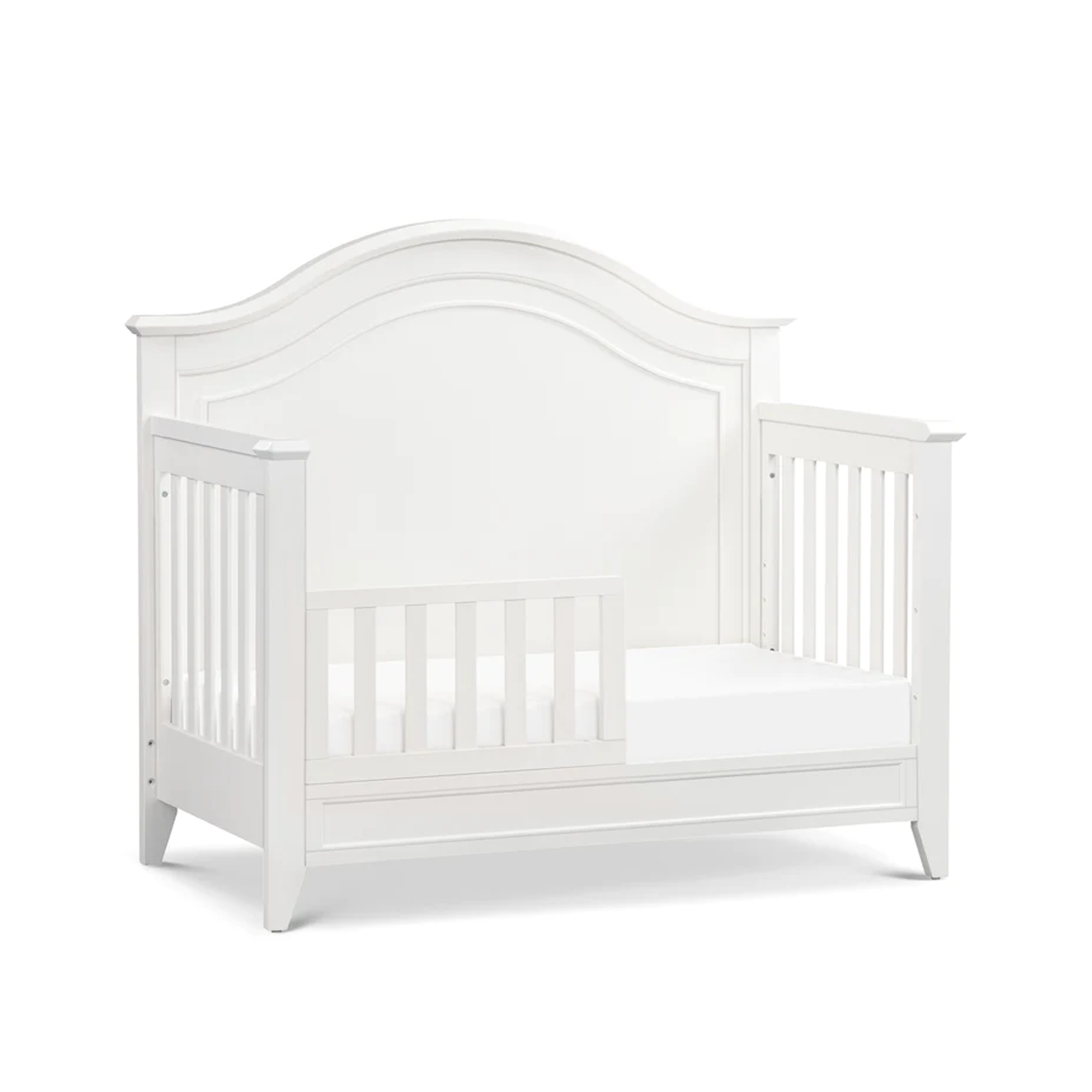 MONOGRAM by namesake Beckett Rustic 4-in-1 Convertible Curve Top Crib - Sandbar