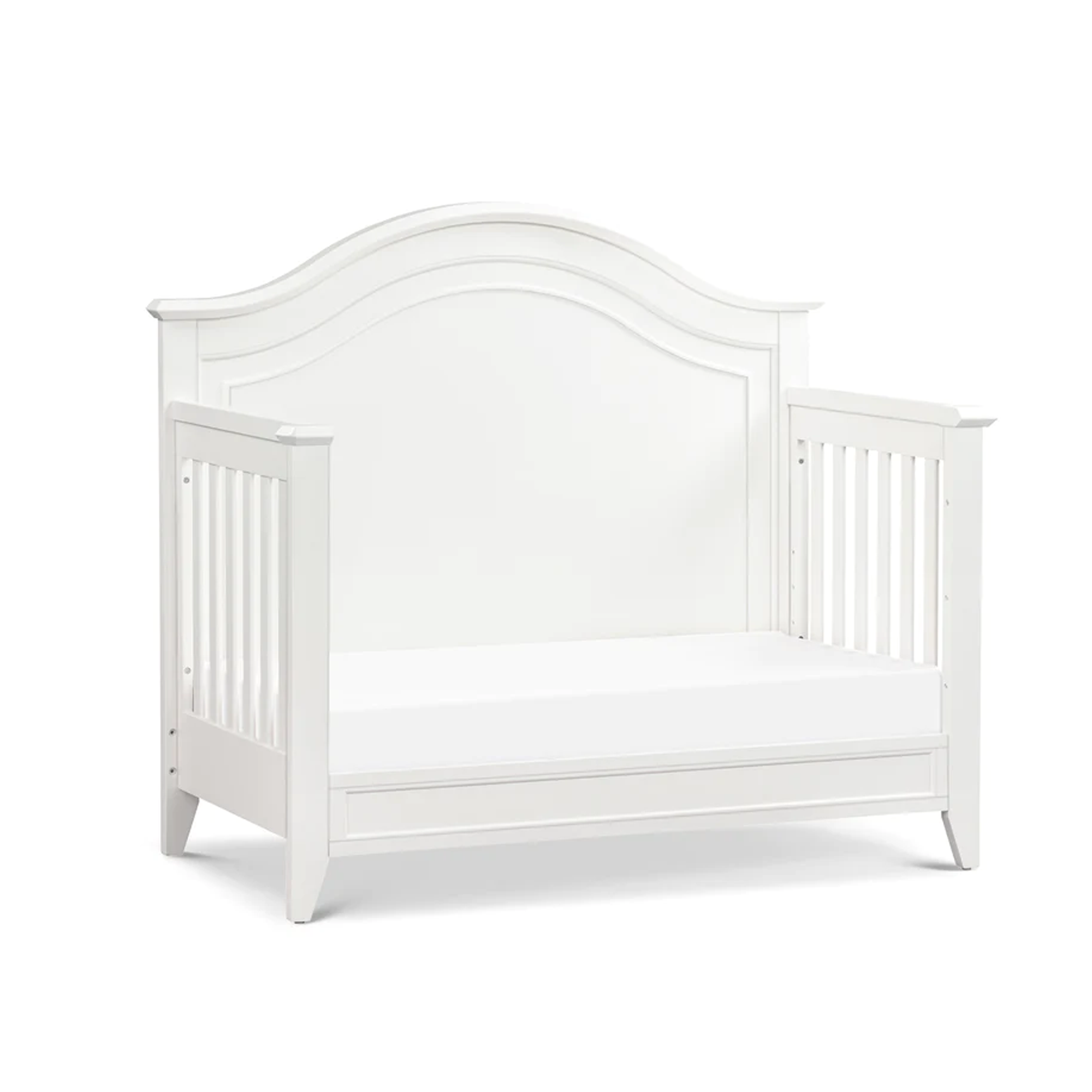 MONOGRAM by namesake Beckett Rustic 4-in-1 Convertible Curve Top Crib - Sandbar
