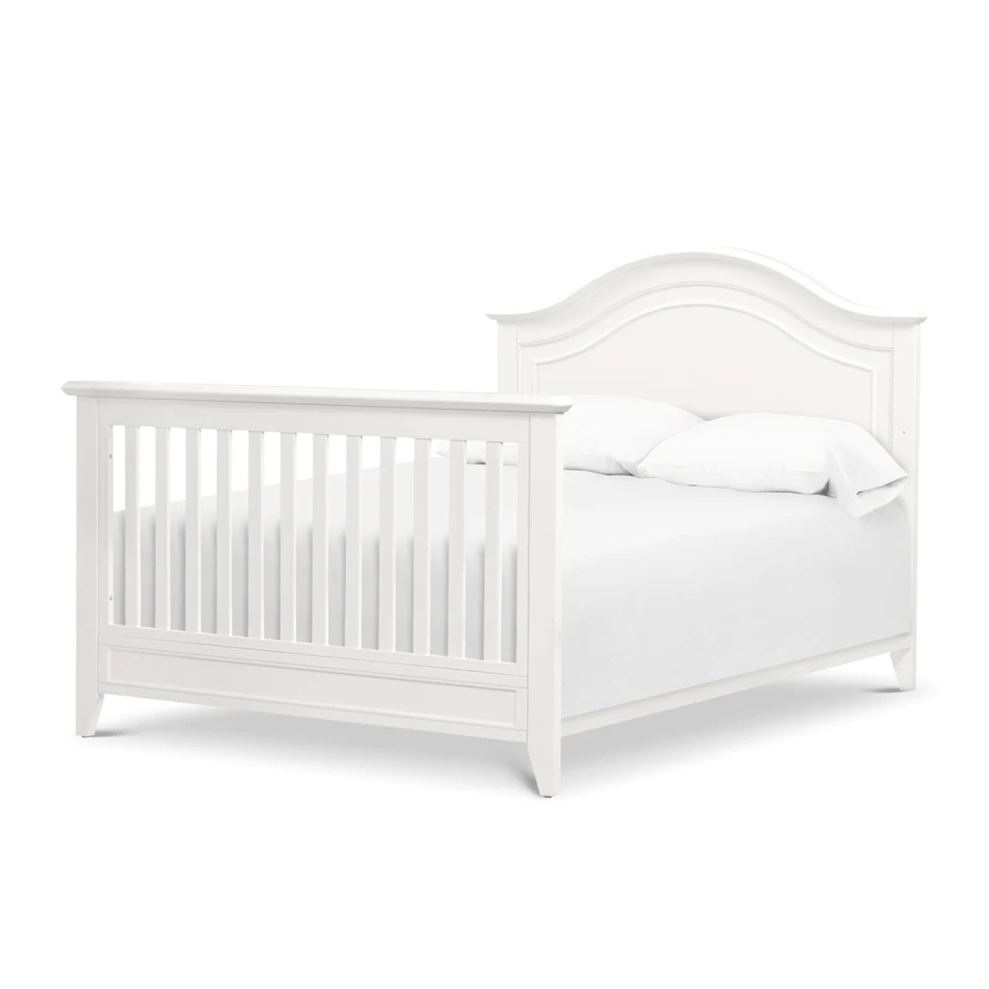 MONOGRAM by namesake Beckett Rustic 4-in-1 Convertible Curve Top Crib - Sandbar