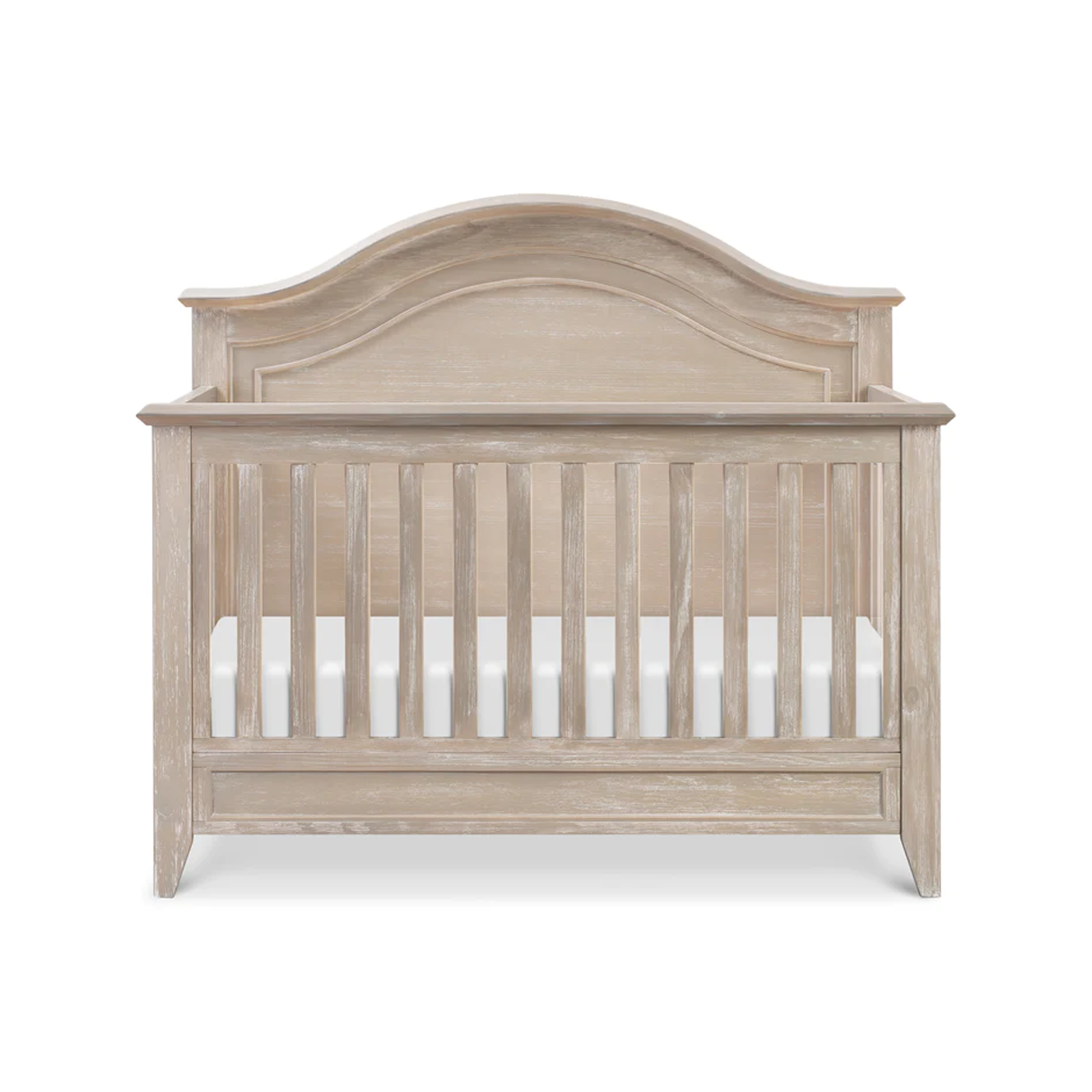 MONOGRAM by namesake Beckett Rustic 4-in-1 Convertible Curve Top Crib - Sandbar