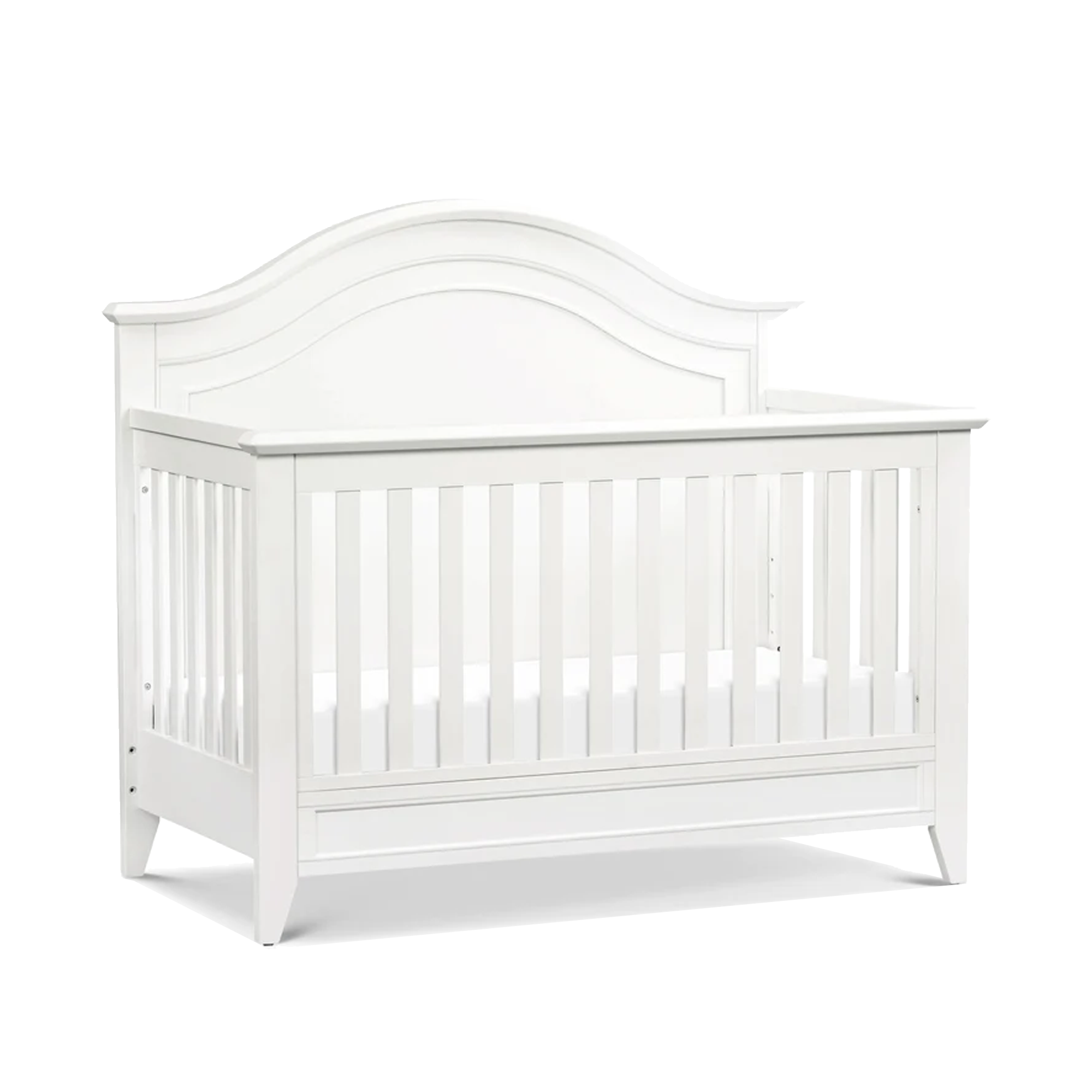 MONOGRAM by namesake Beckett Rustic 4-in-1 Convertible Curve Top Crib - Sandbar