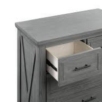Thumbnail for MONOGRAM by namesake Emory Farmhouse 6-Drawer Chest - Weathered Charcoal
