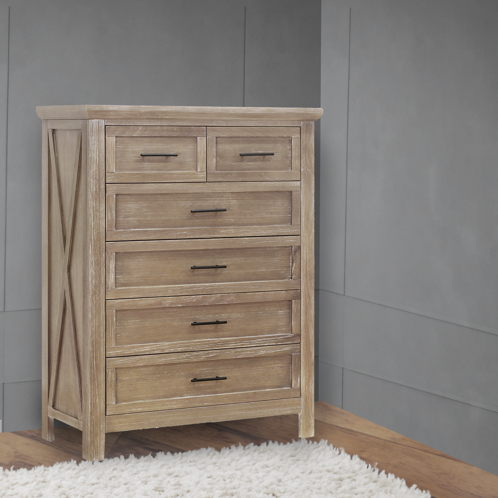 Commode à 6 tiroirs MONOGRAM par Emory Farmhouse du même nom