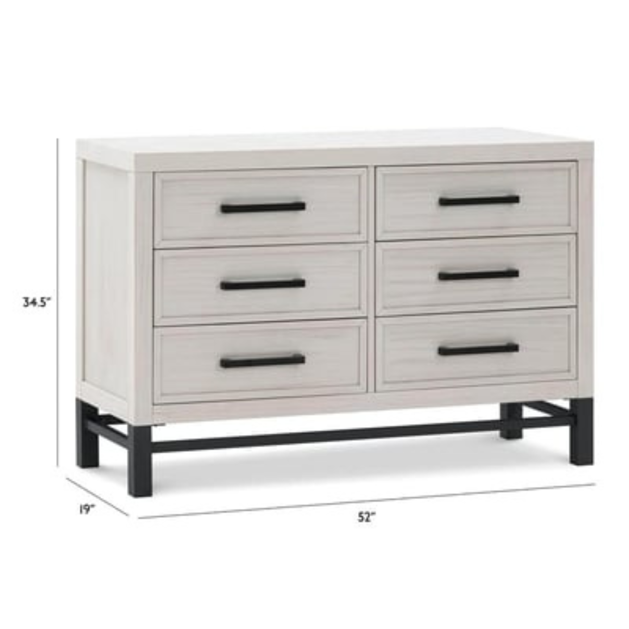 MONOGRAM by namesake Newbern 6-Drawer Assembled Dresser