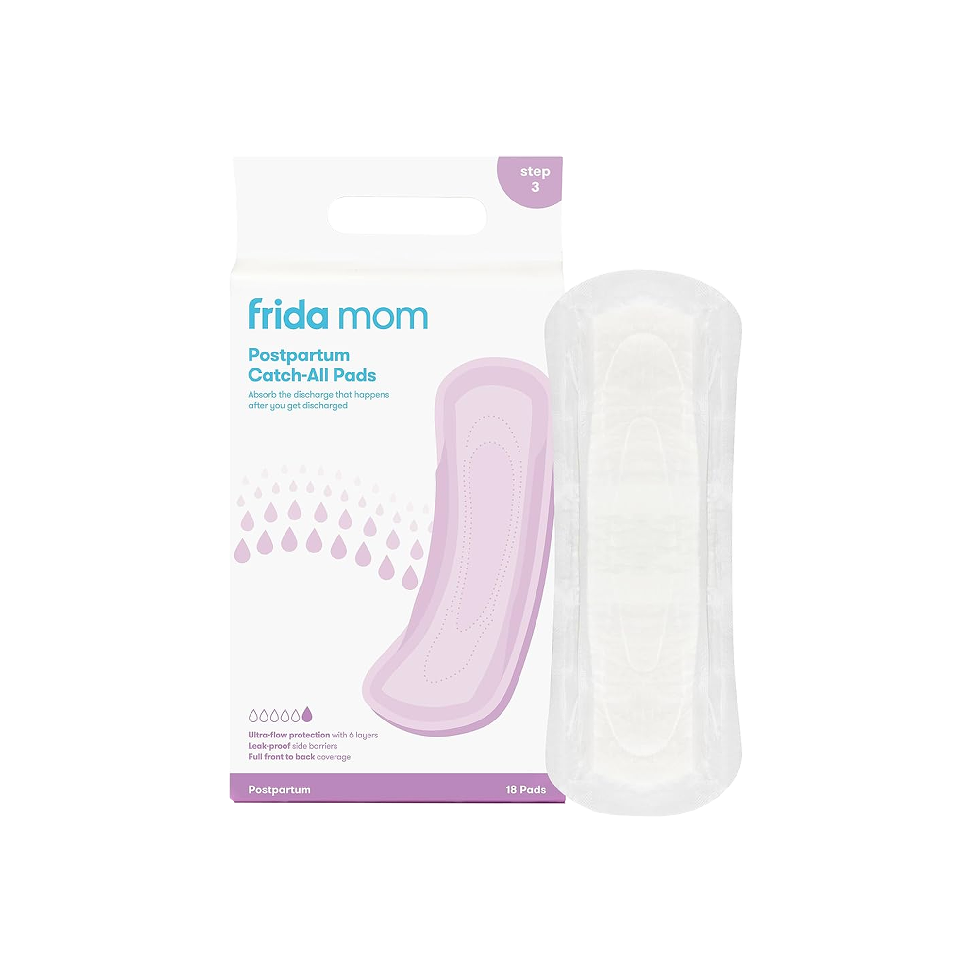 FRIDA MOM Postpartum Catch-all Pads