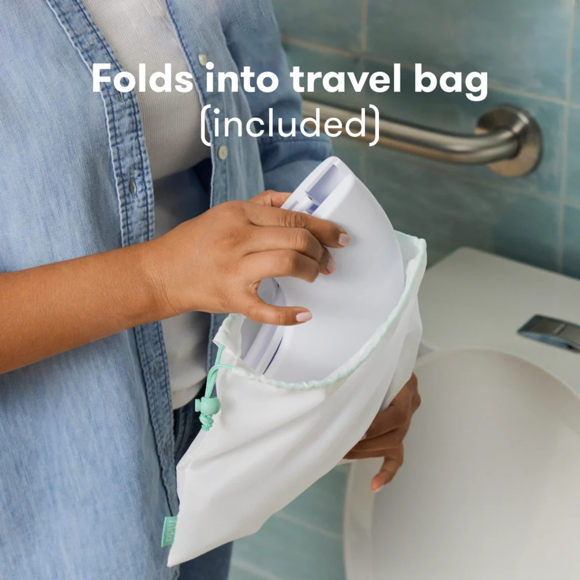 FRIDABABY Fold-And-Go Potty Seat