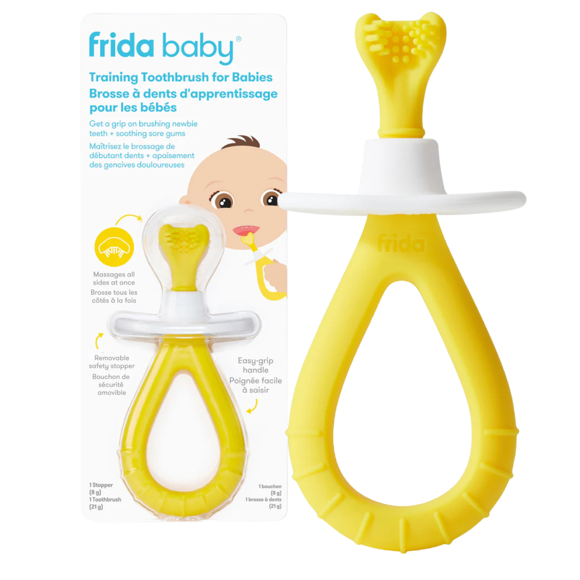 FRIDABABY Training Toothbrush for Babies