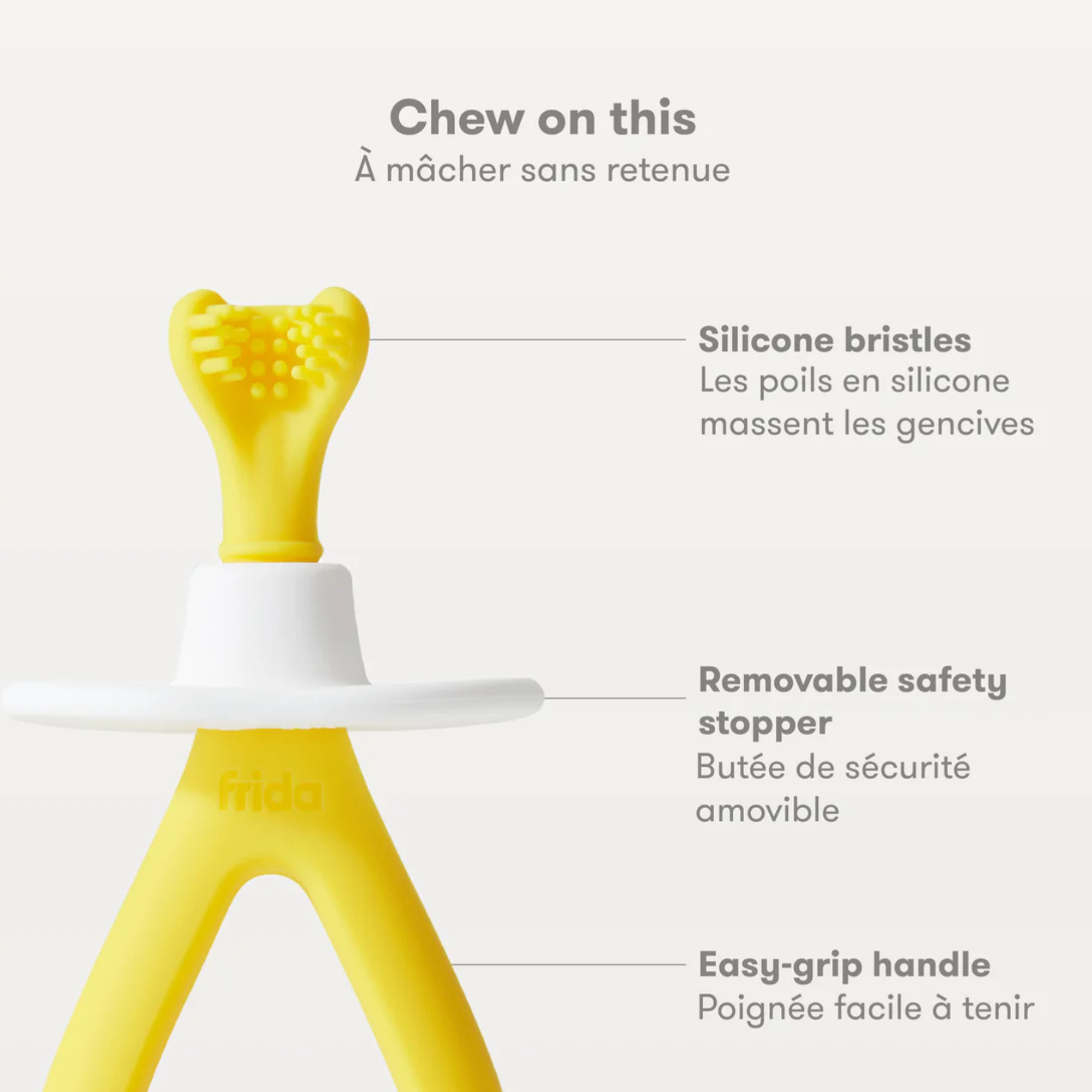 FRIDABABY Training Toothbrush for Babies