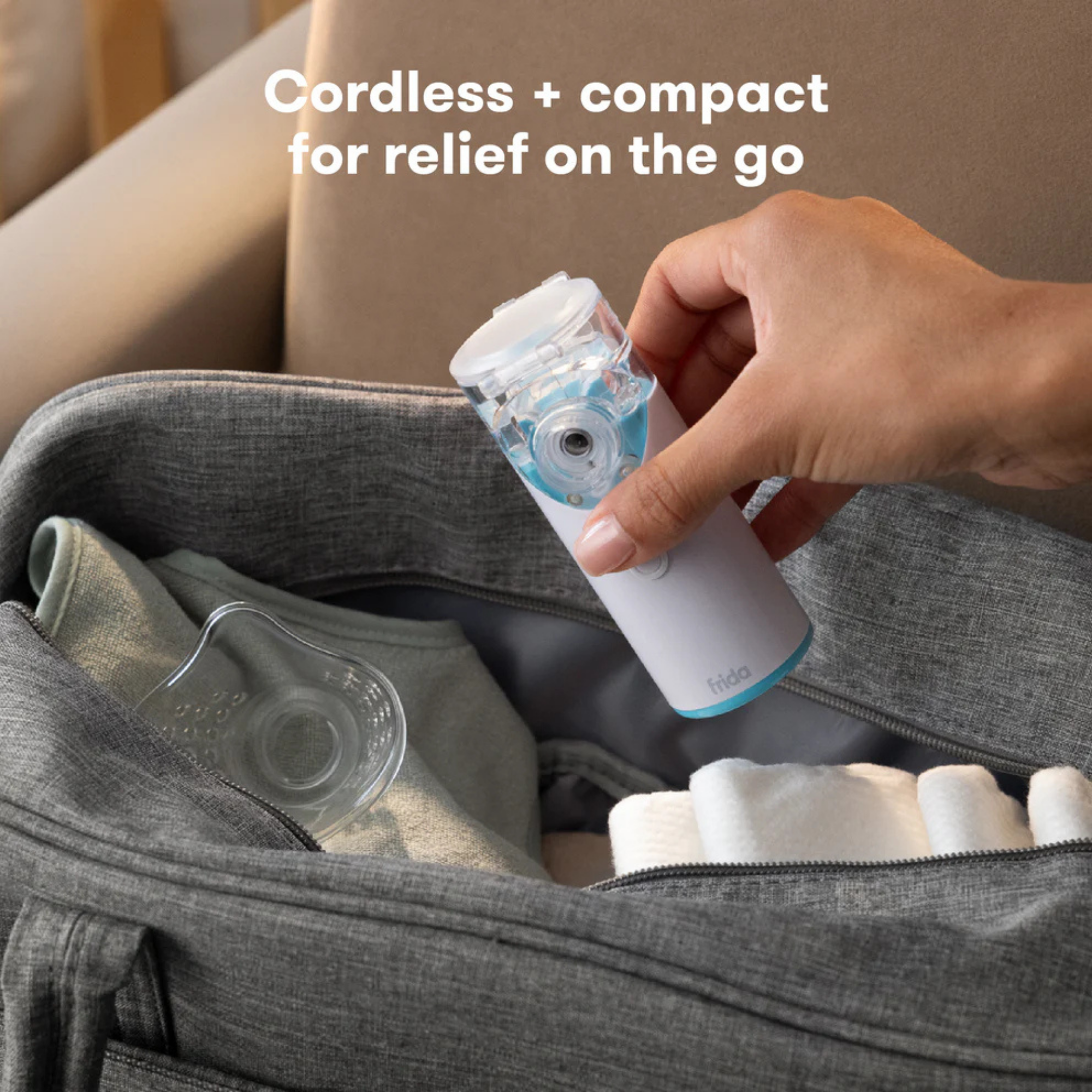 FRIDABABY Ultra-Quiet Portable Nebulizer