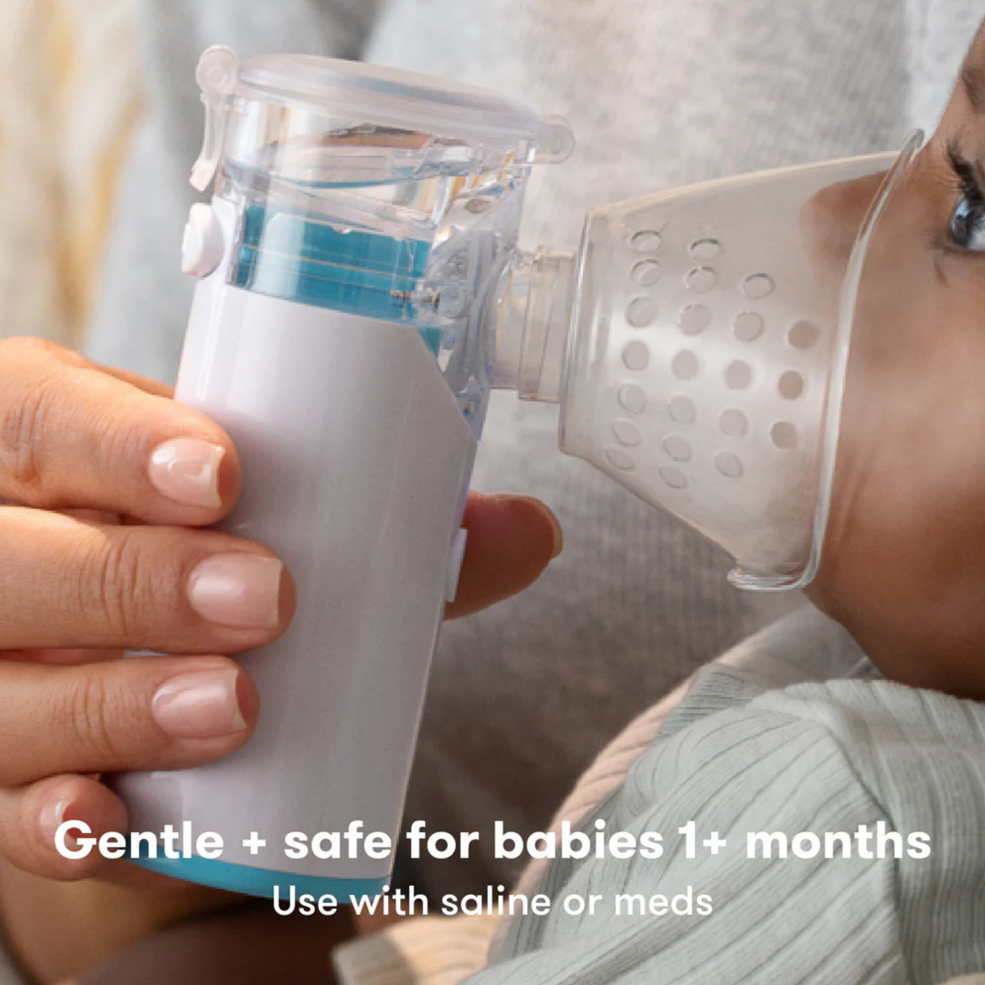 FRIDABABY Ultra-Quiet Portable Nebulizer