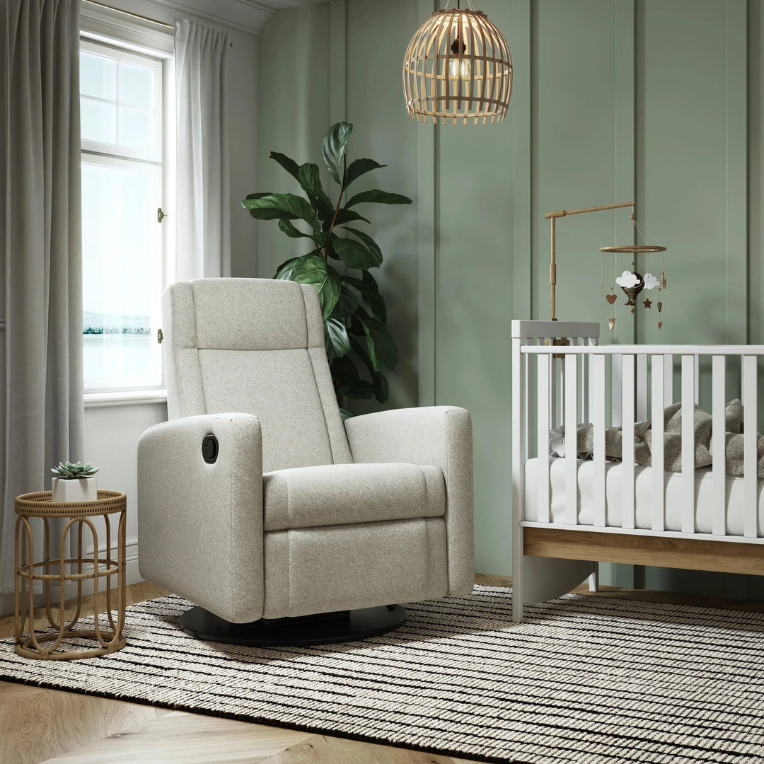 JAYMAR BB Nelly Swivel Glider & Recliner with footrest