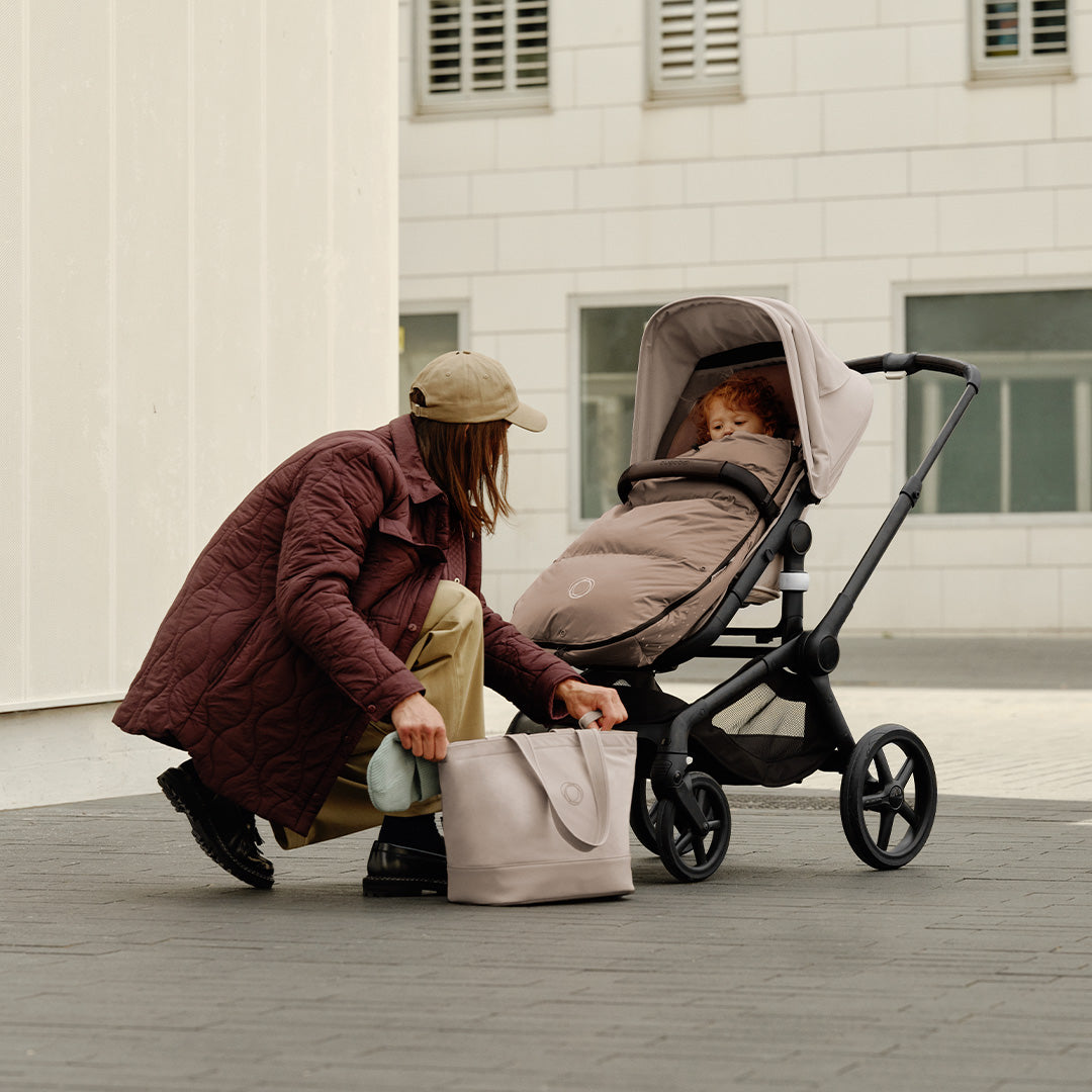 footmuff for bugaboo donkey BUGABOO Footmuff - Dune Taupe | Stroller Accessories