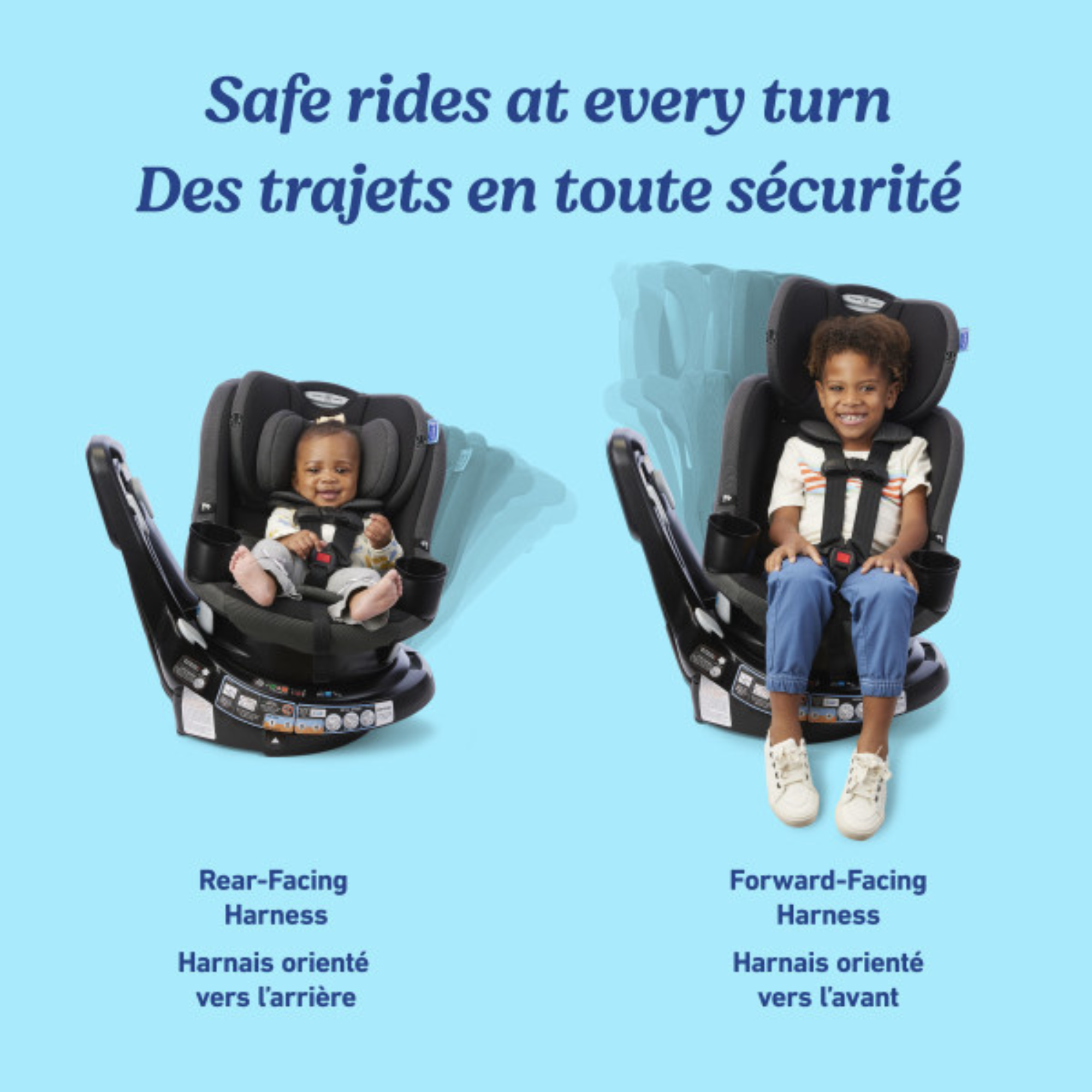 GRACO EasyTurn 360 2-in-1 Convertible Car Seat