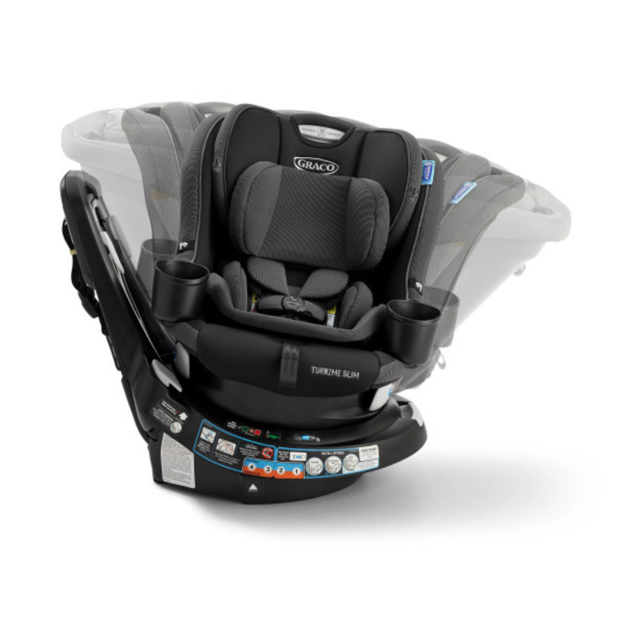 GRACO EasyTurn 360 2-in-1 Convertible Car Seat