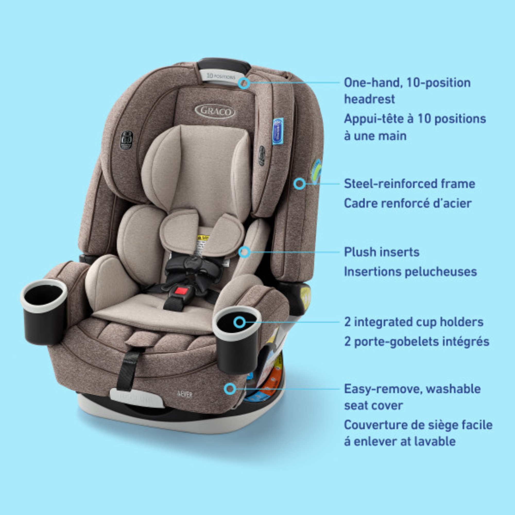 GRACO 4Ever 4-in-1 Car Seat