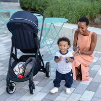 Thumbnail for EVENFLO Shyft DualRide Infant Car Seat & Stroller Combo - Onyx Black