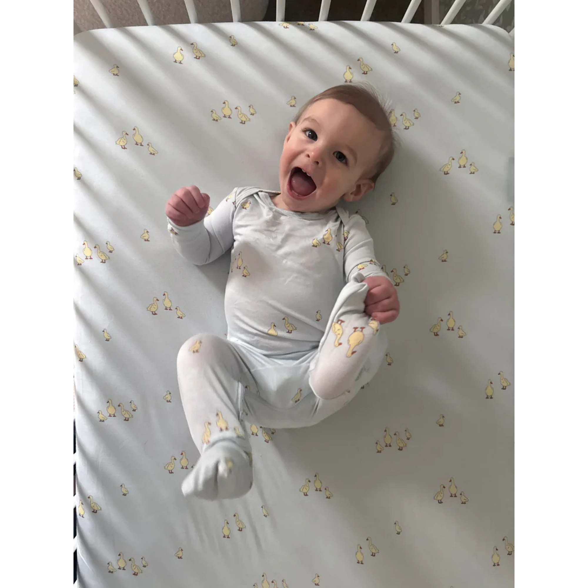 GÜNAMÜNA Crib Fitted Sheet