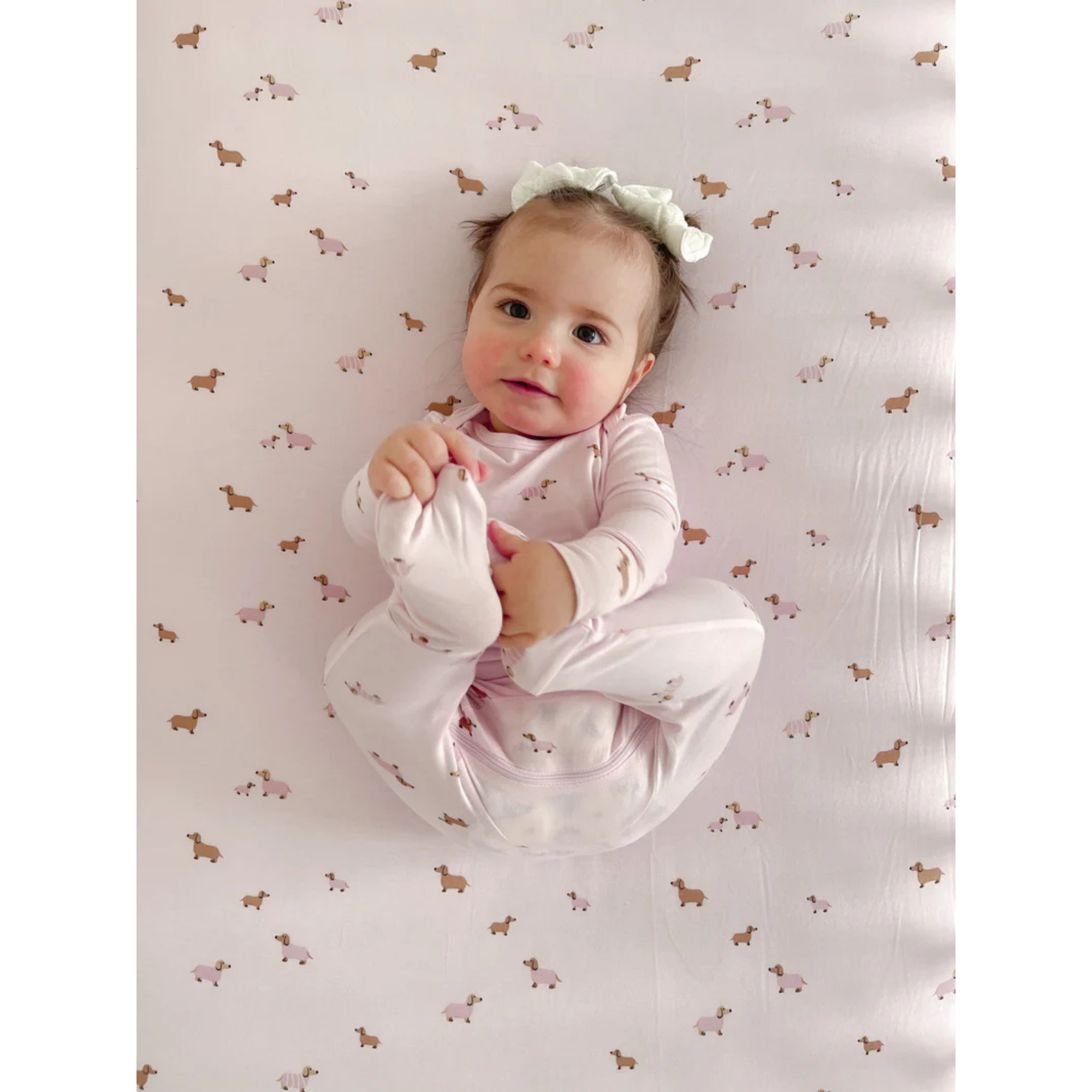 GÜNAMÜNA Crib Fitted Sheet
