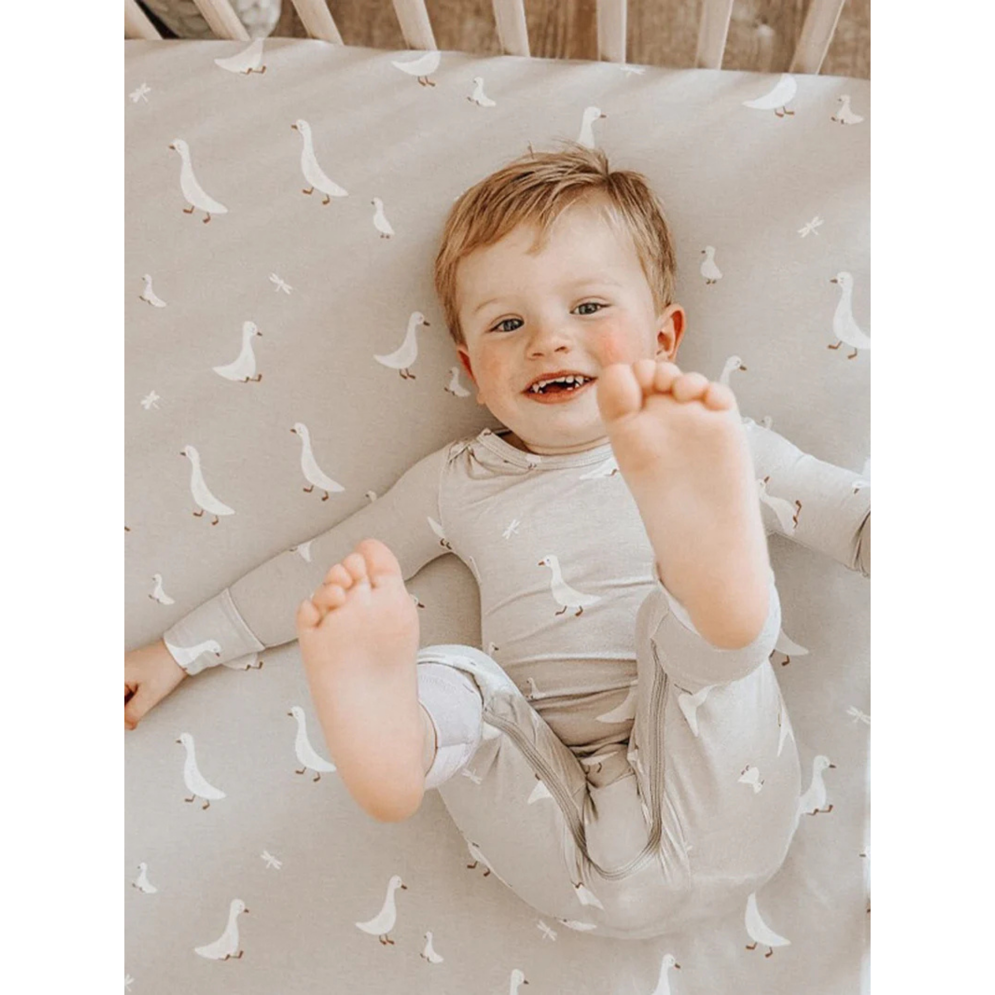 GÜNAMÜNA Crib Fitted Sheet