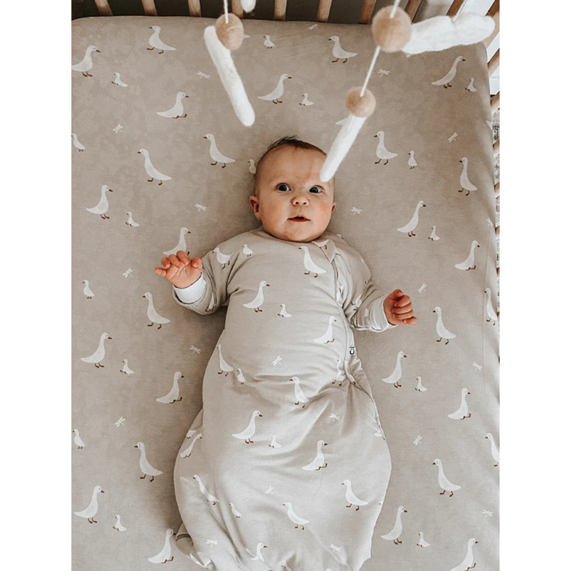 GÜNAMÜNA Crib Fitted Sheet