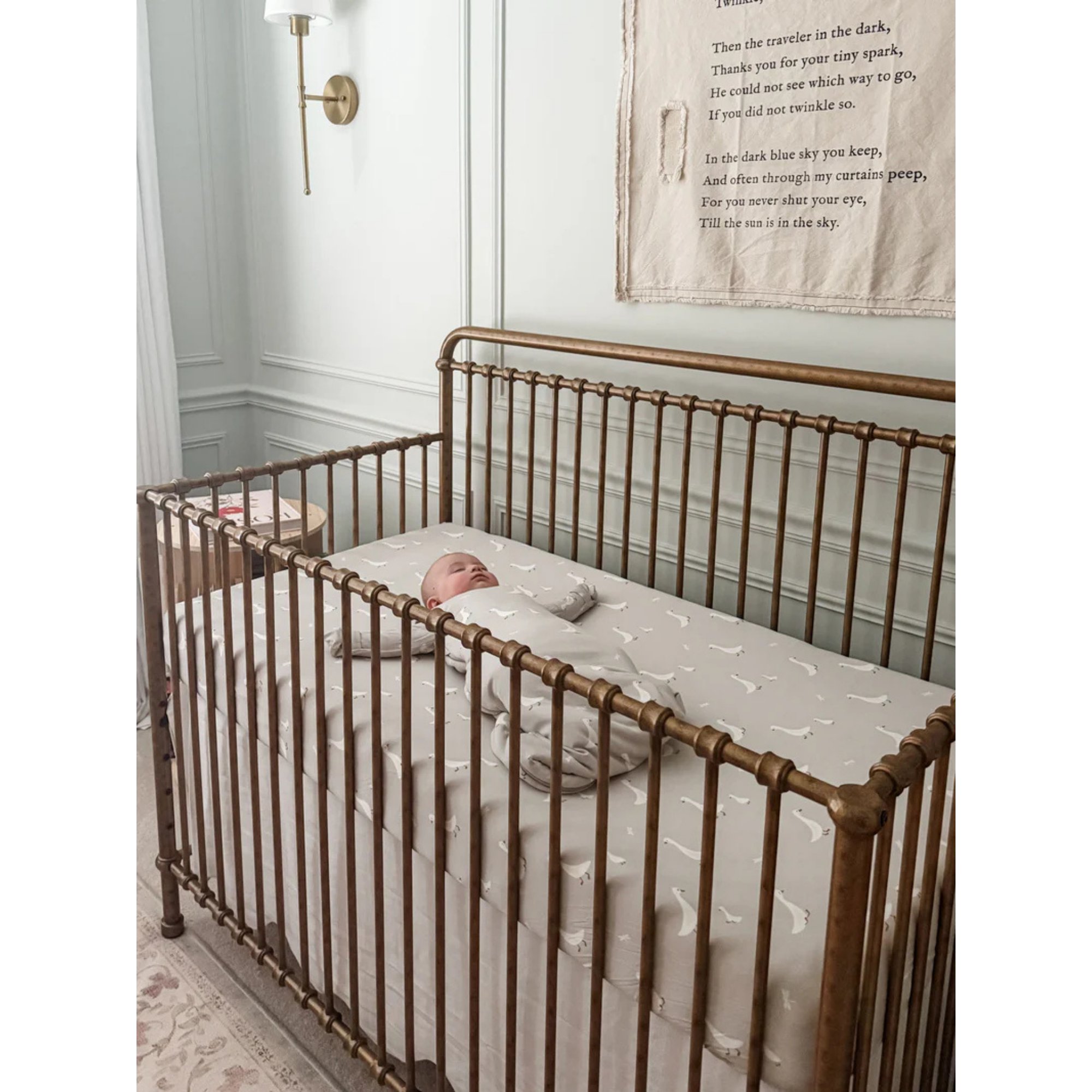 GÜNAMÜNA Crib Fitted Sheet