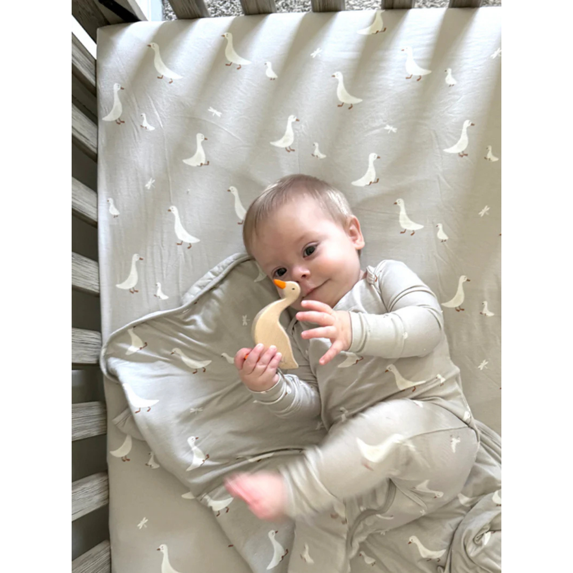 GÜNAMÜNA Crib Fitted Sheet