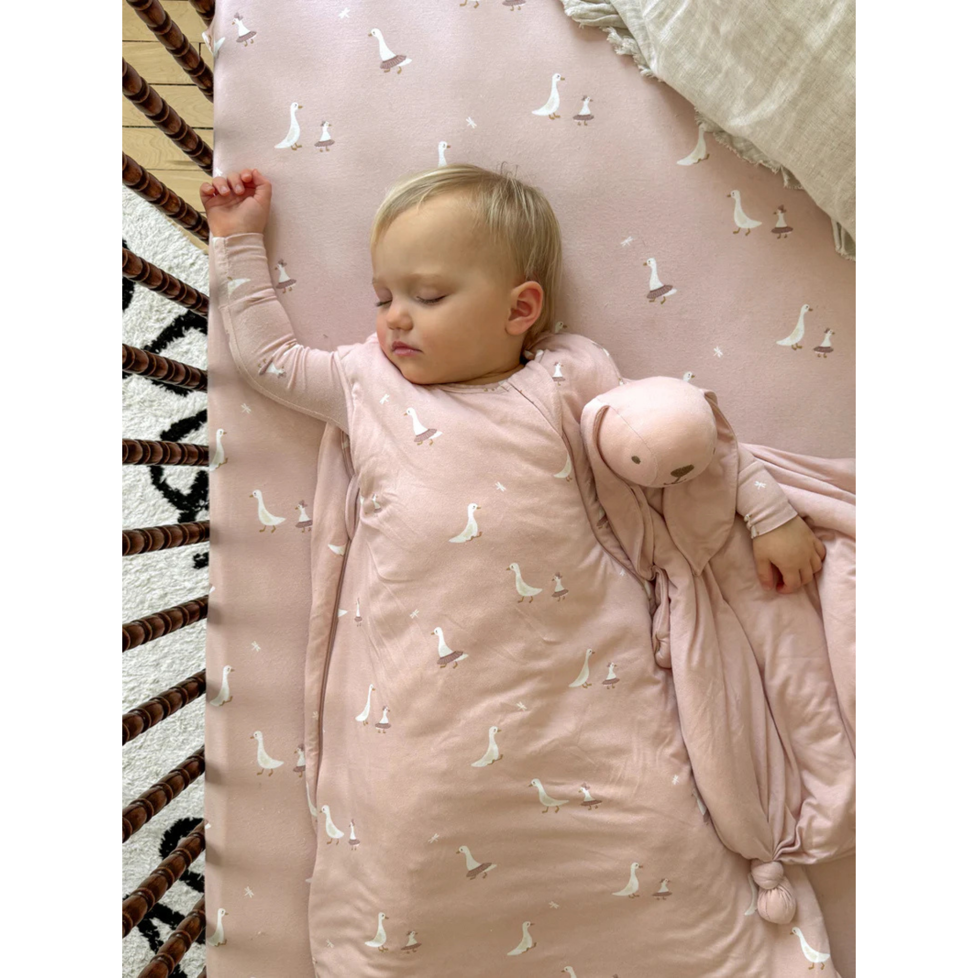 GÜNAMÜNA Crib Fitted Sheet