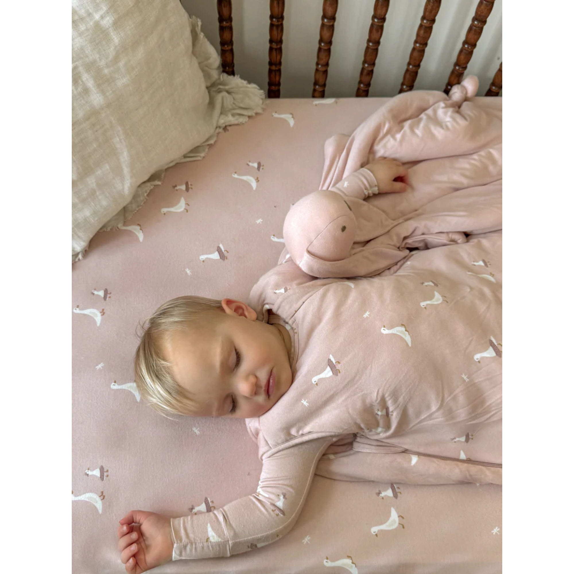 GÜNAMÜNA Crib Fitted Sheet