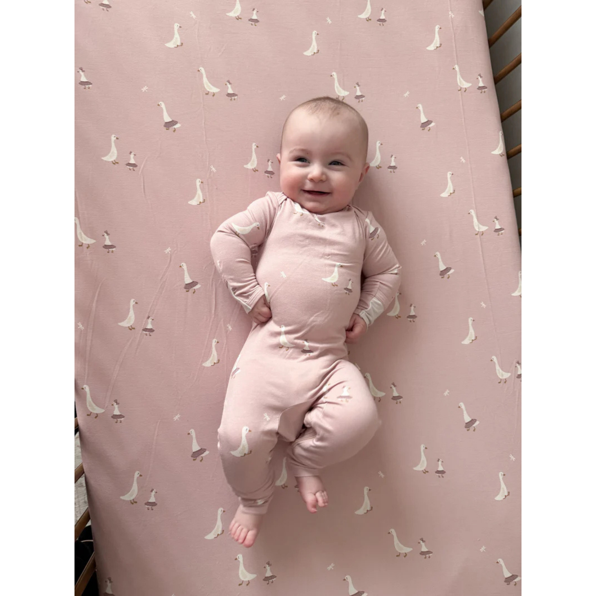 GÜNAMÜNA Crib Fitted Sheet
