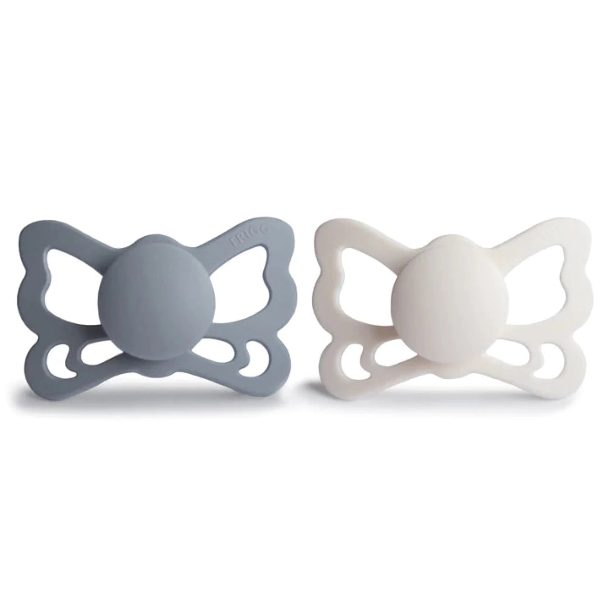 Sucette anatomique en silicone MUSHIE Frigg Butterfly pour bébé