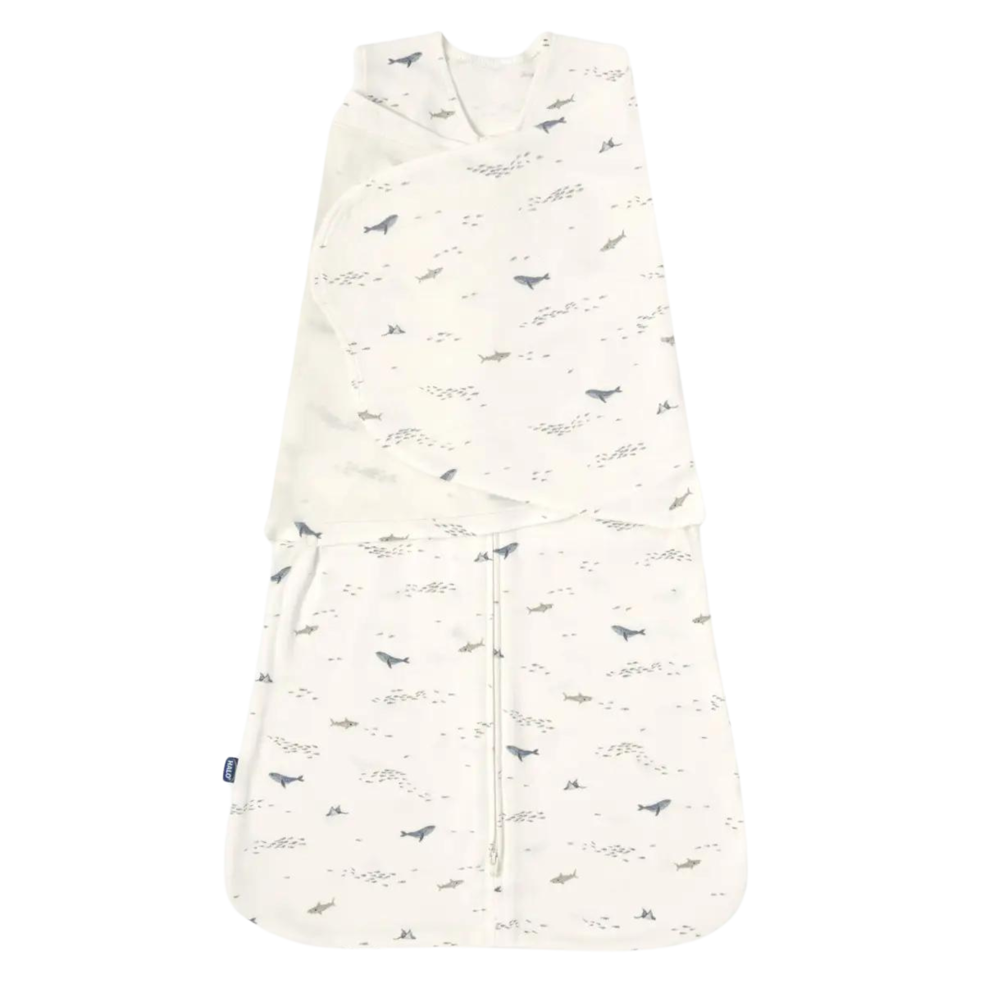 HALO SleepSack Swaddle Cotton 1.5Tog - Ocean