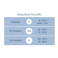 Thumbnail for HALO SleepSack Swaddle Cotton 1.5Tog - Ocean