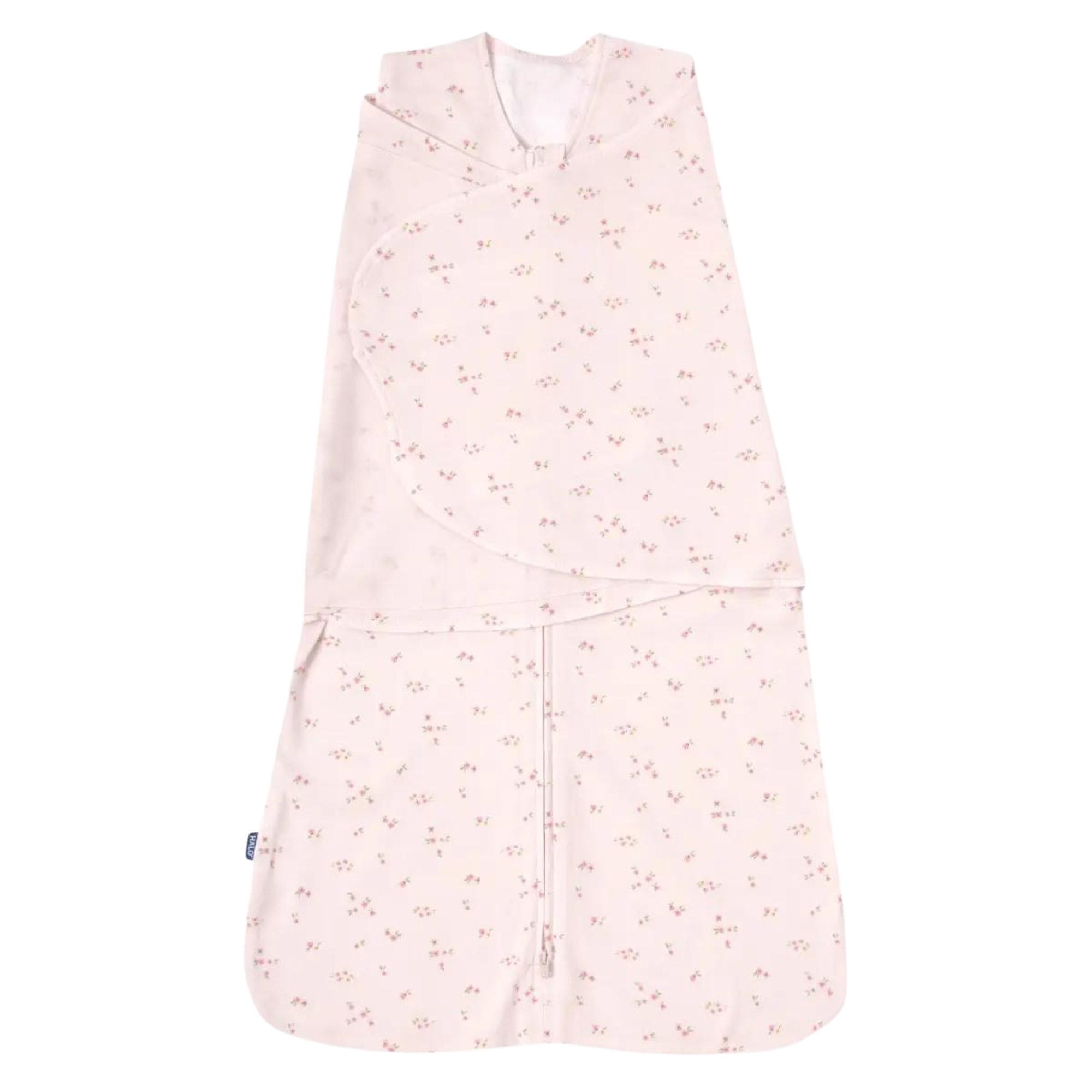 HALO SleepSack Swaddle Cotton 1.5Tog - Pink Floral
